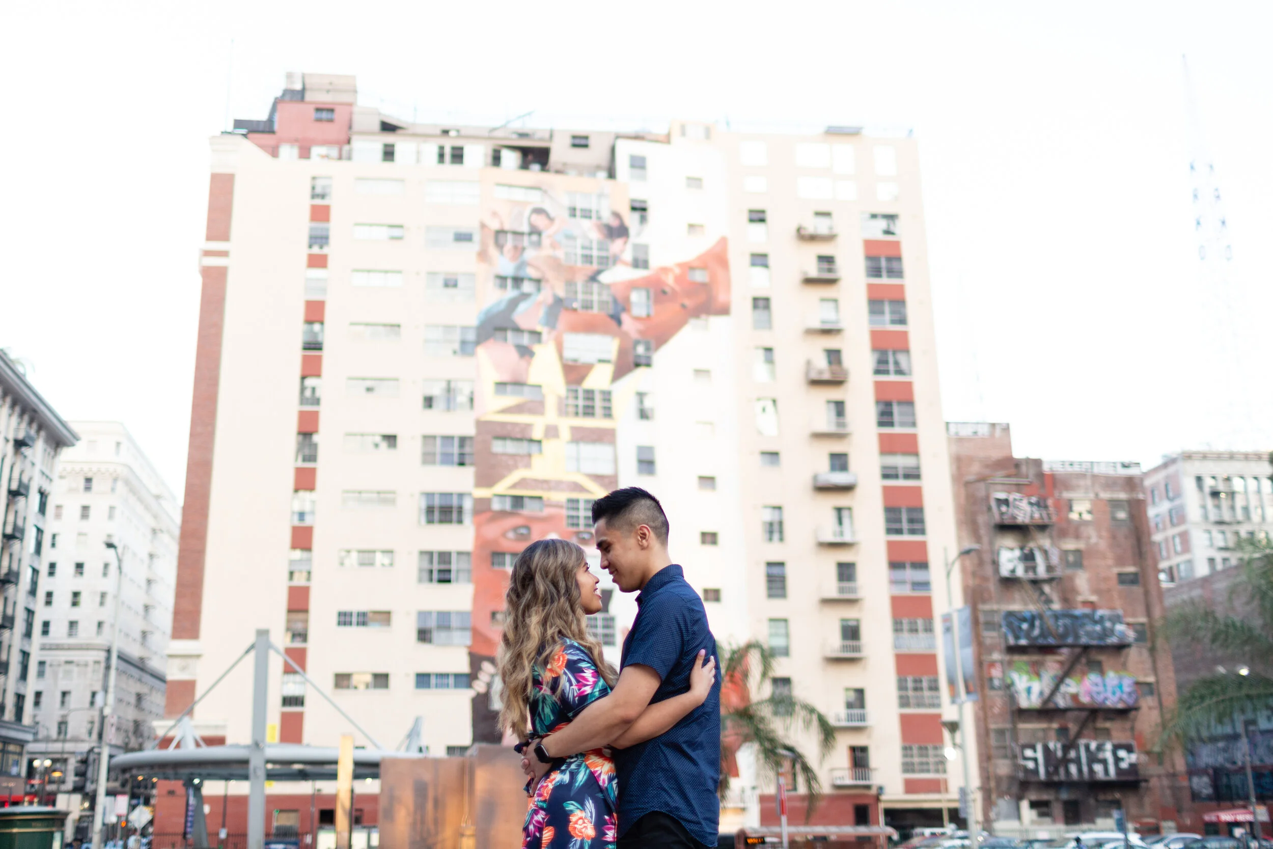 Downtown Los Angeles Engagement Photography | Jared &amp; Candice