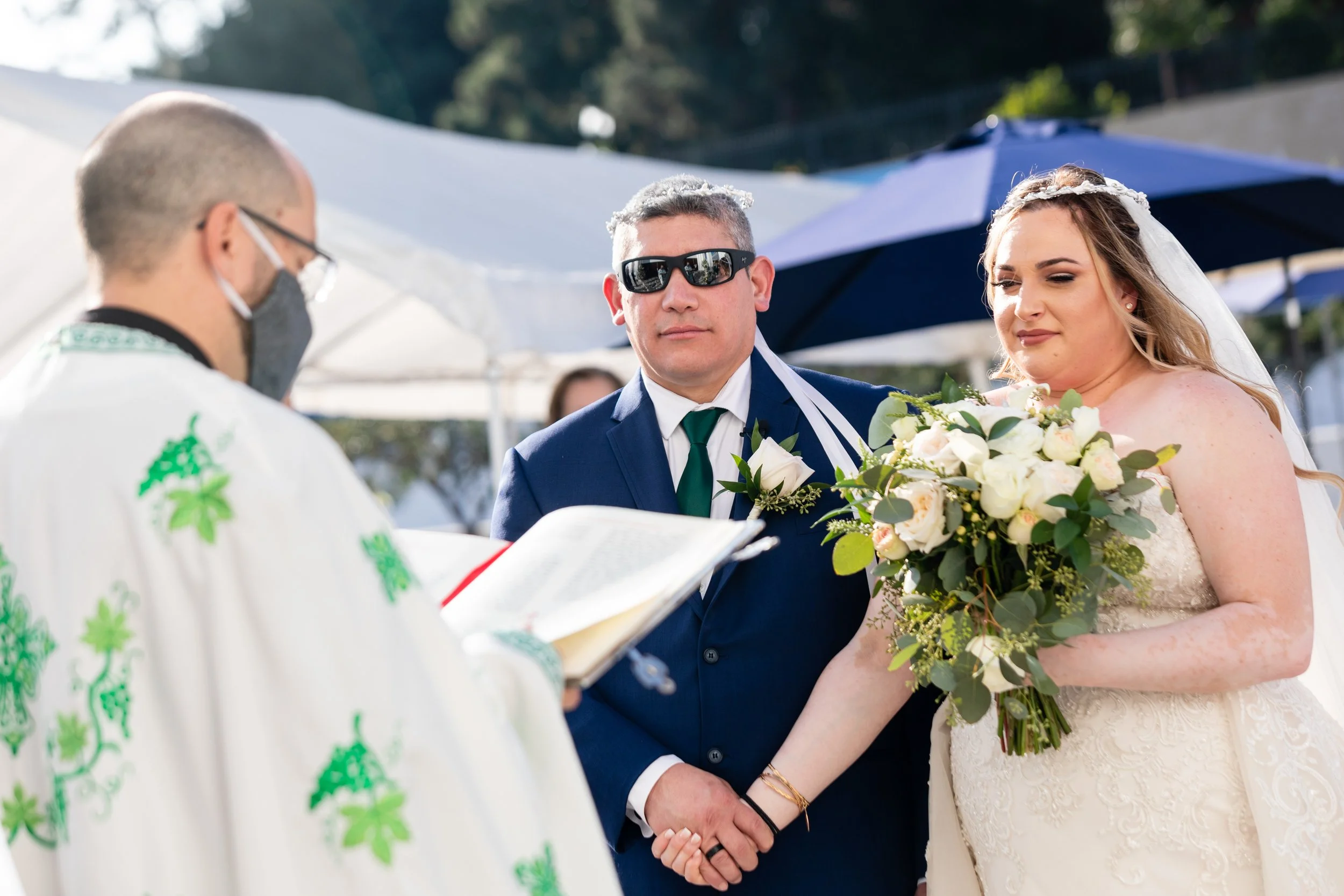 Greek Micro Wedding | Long Beach | Anastasia &amp; George