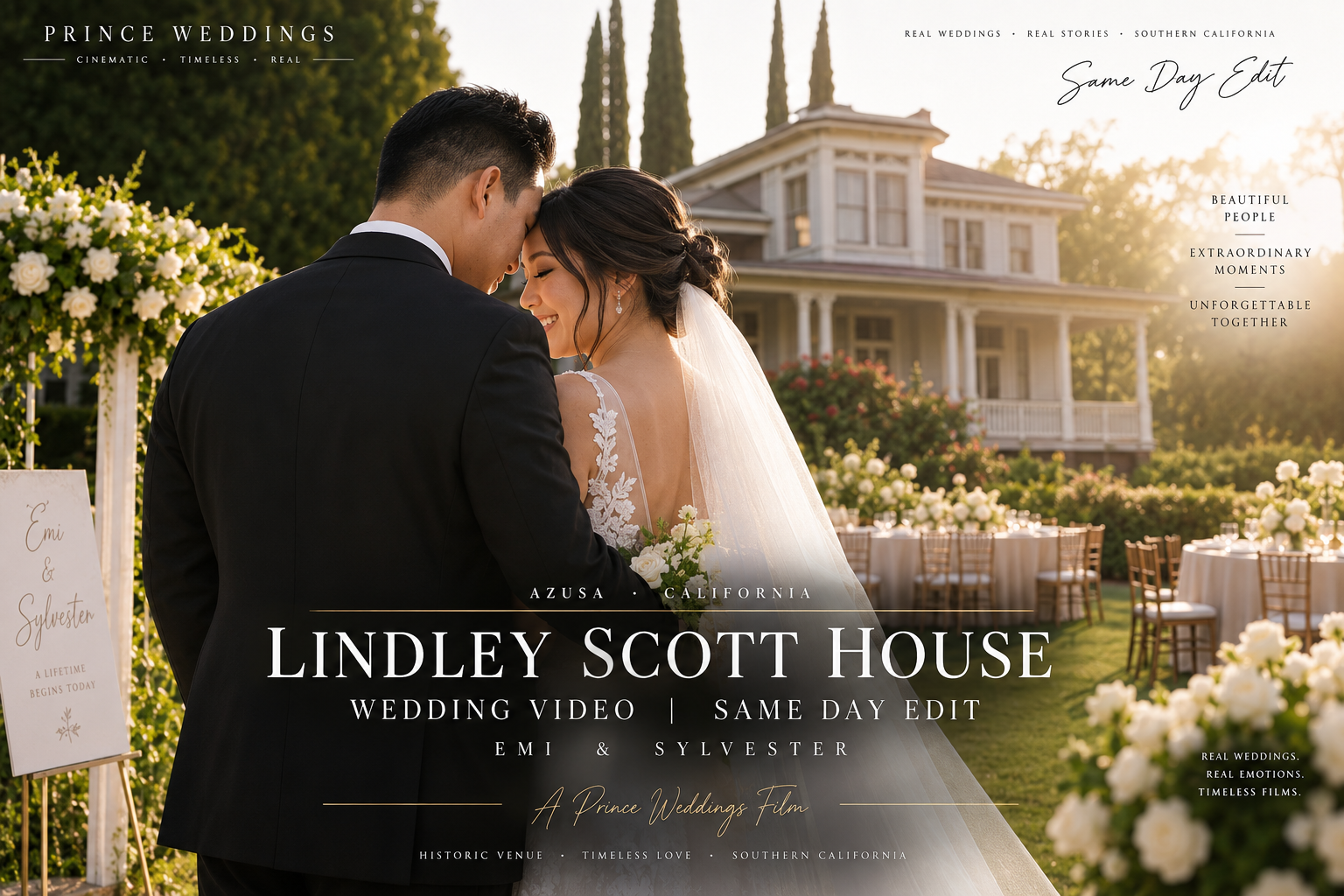 Lindley Scott House Wedding Video | Same Day Edit | Emi + Sylvester