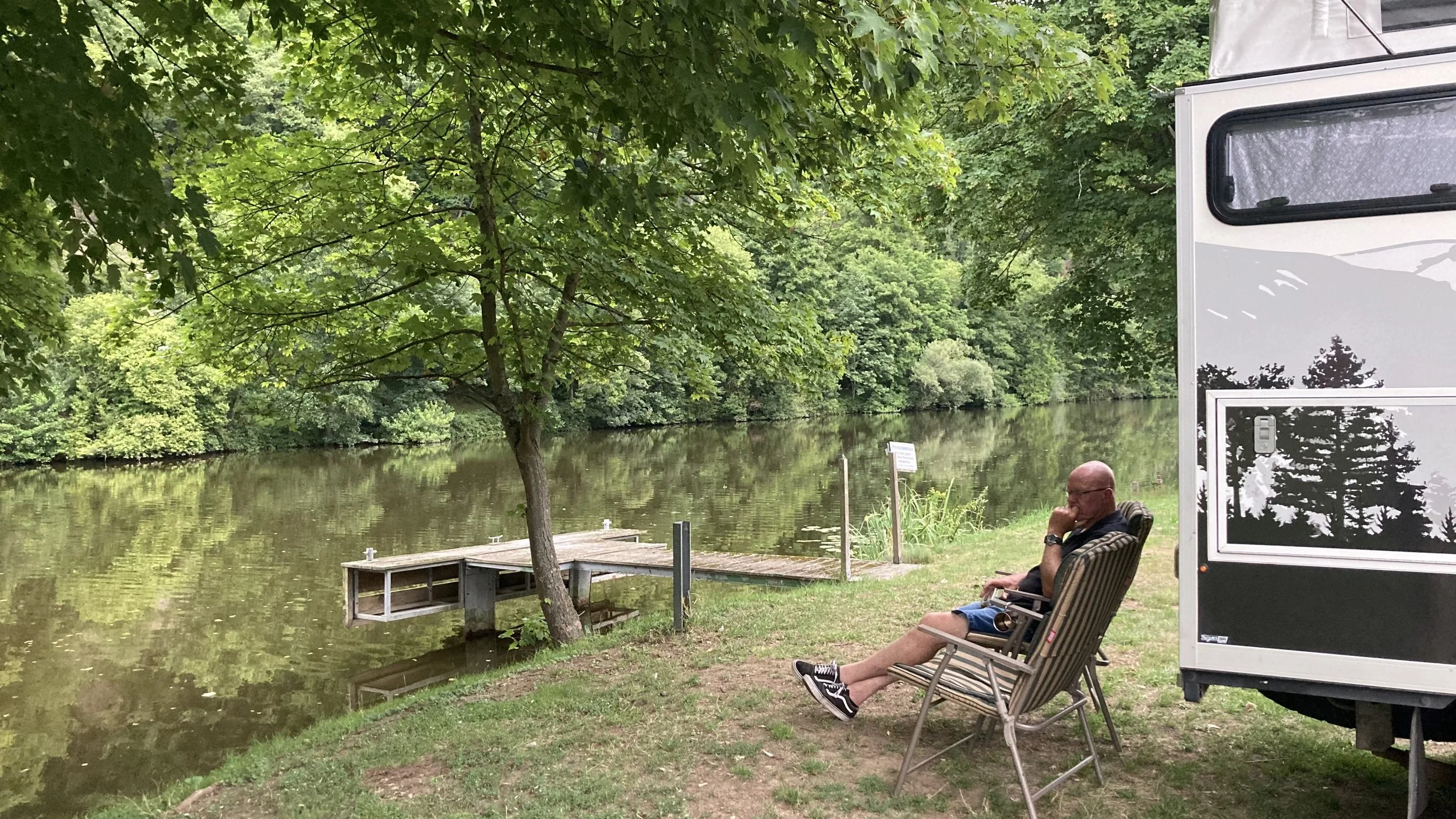 Caravan park at Lahnstein