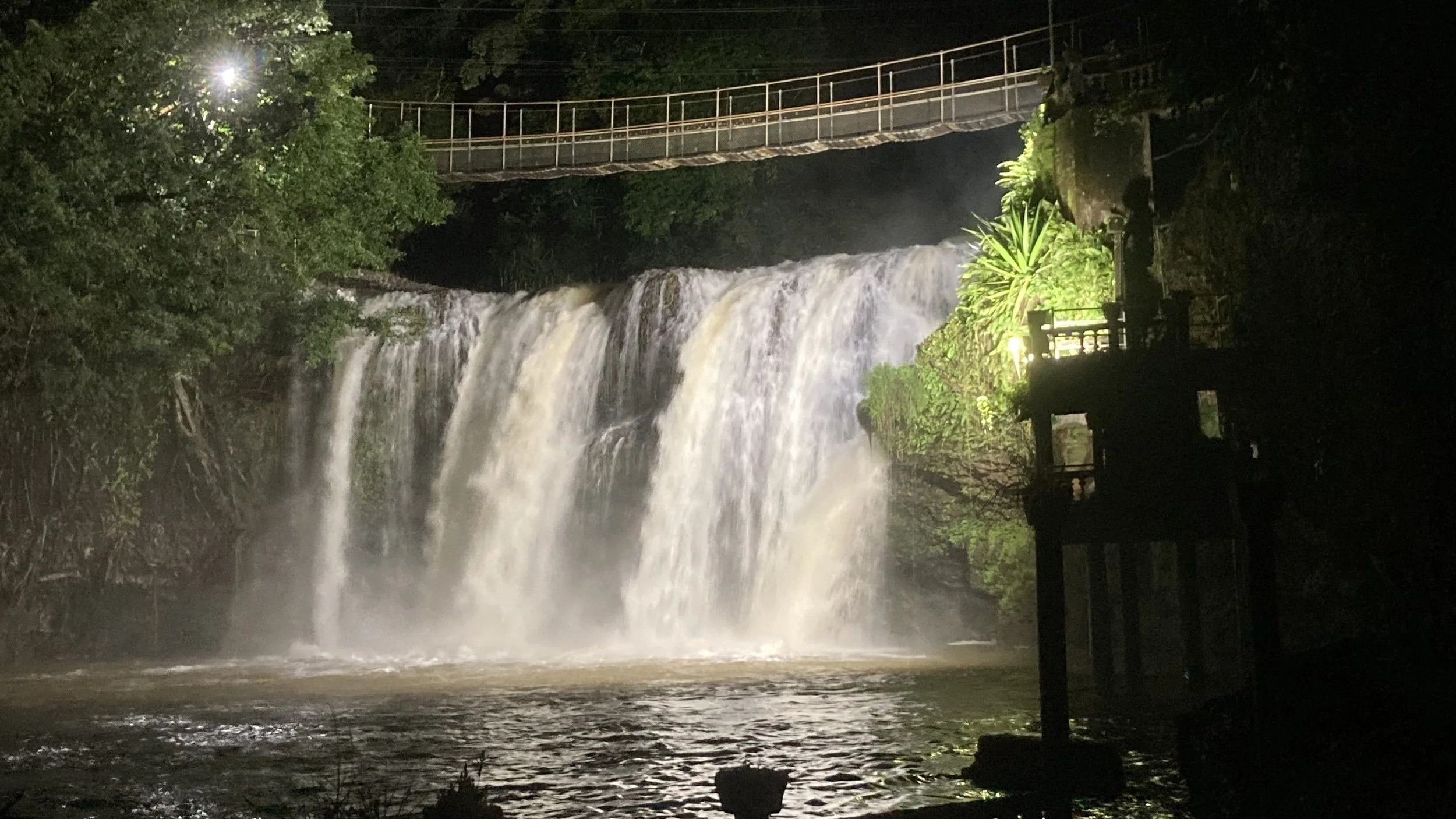 Paronella Park has its own hydroelectric power station