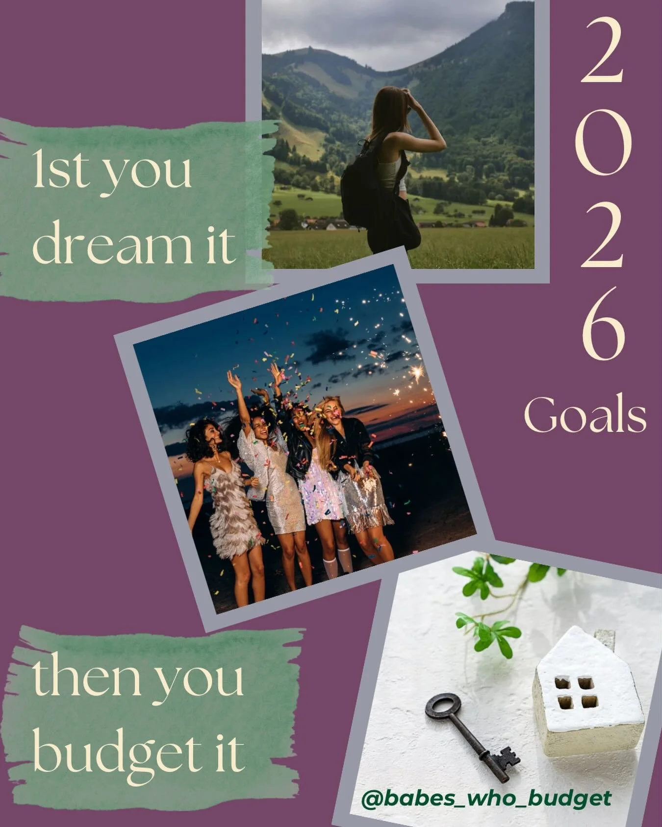 If you can DREAM it 🌙, then you can find a way to fit it into your BUDGET ✨

#dreamit #budget #2026goals