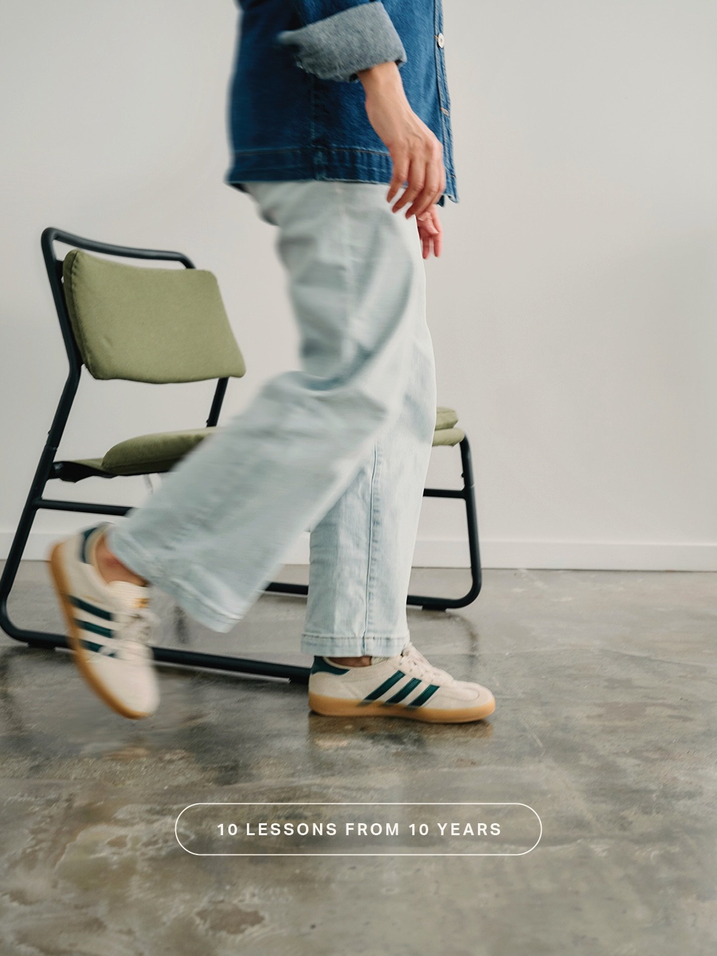 This month marks 10 years of Foster Creative. I  can't believe I'm writing that! To celebrate I&rsquo;m looking back at 10 lessons I&rsquo;ve learned along the way:

001. Start before you're ready. I launched with a one-page website and zero business