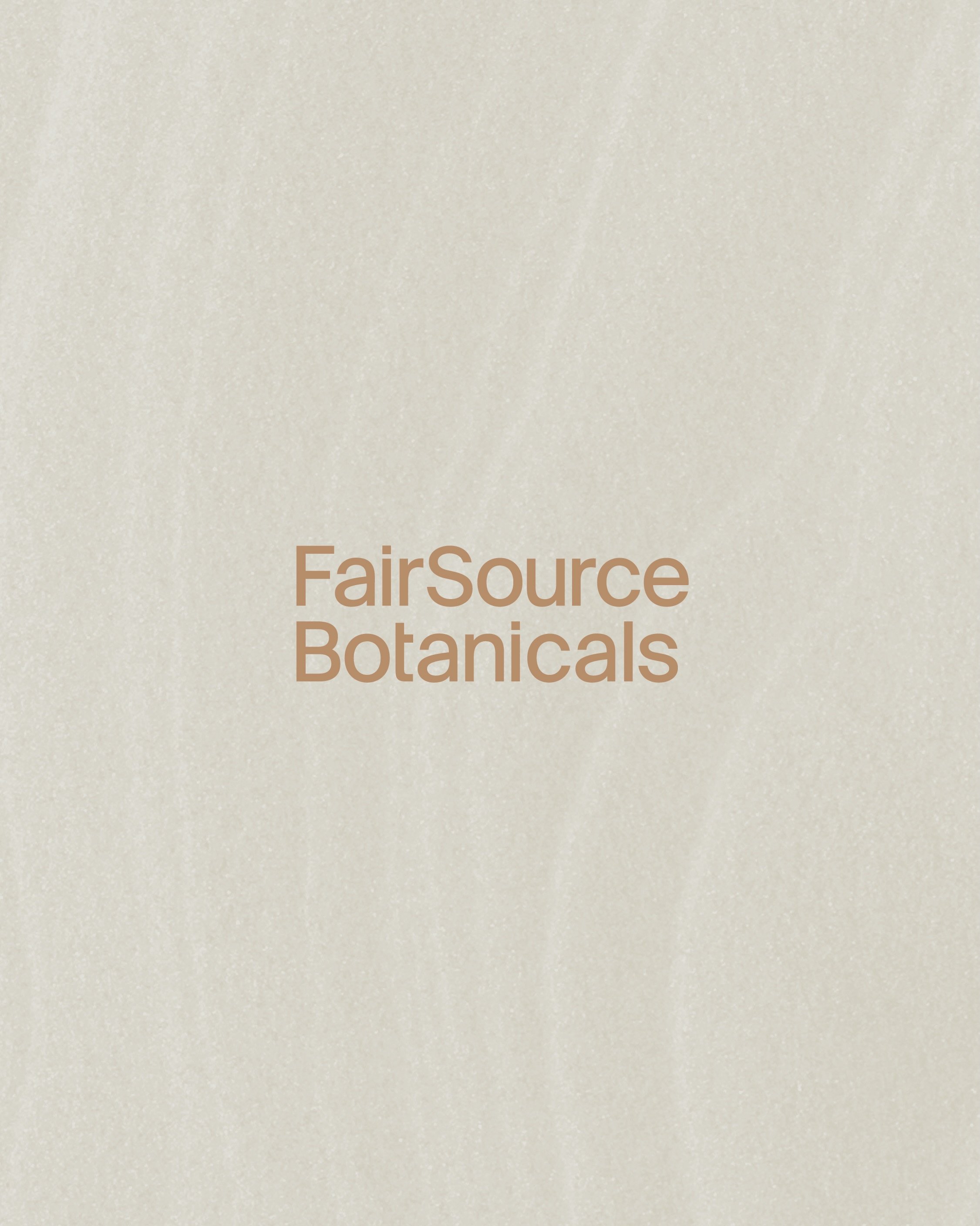 Introducing FairSource Botanicals.

FairSource Botanicals is a B2B botanicals company sourcing traceable, regeneratively harvested ingredients such as frankincense and myrrh from Oman and Somalia. 

They came to us with a strong vision and an existin