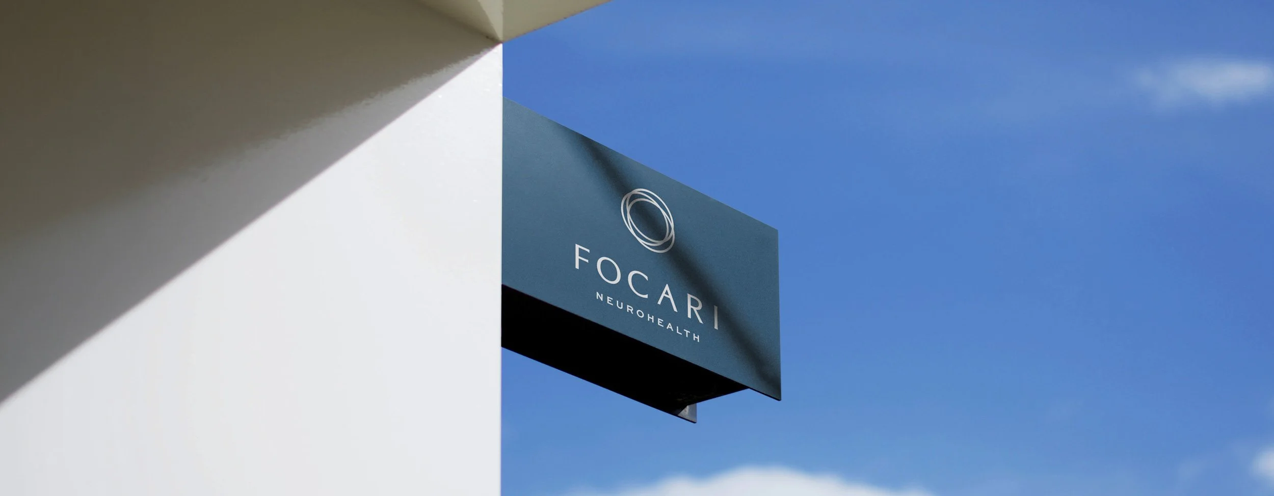 Signage mockup of branding for a Brisbane business.