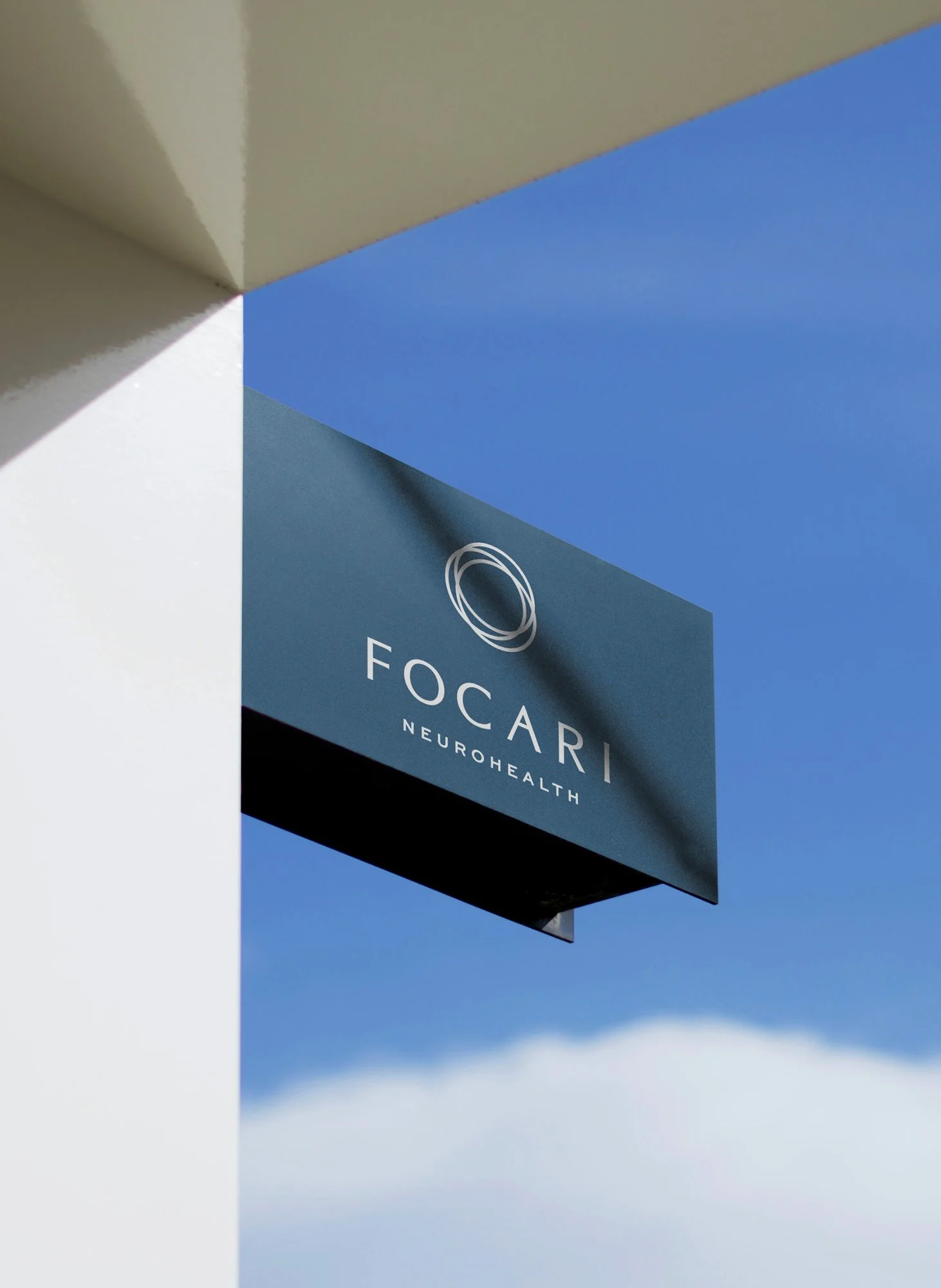 Signage showing branding for Brisbane business Focari