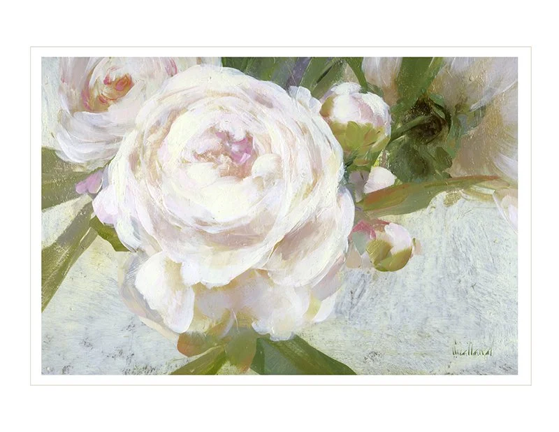 'Peonies' Card