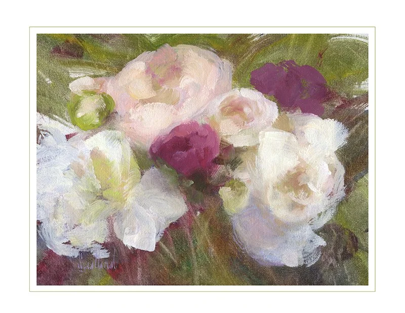'Peony Bouquet' Card