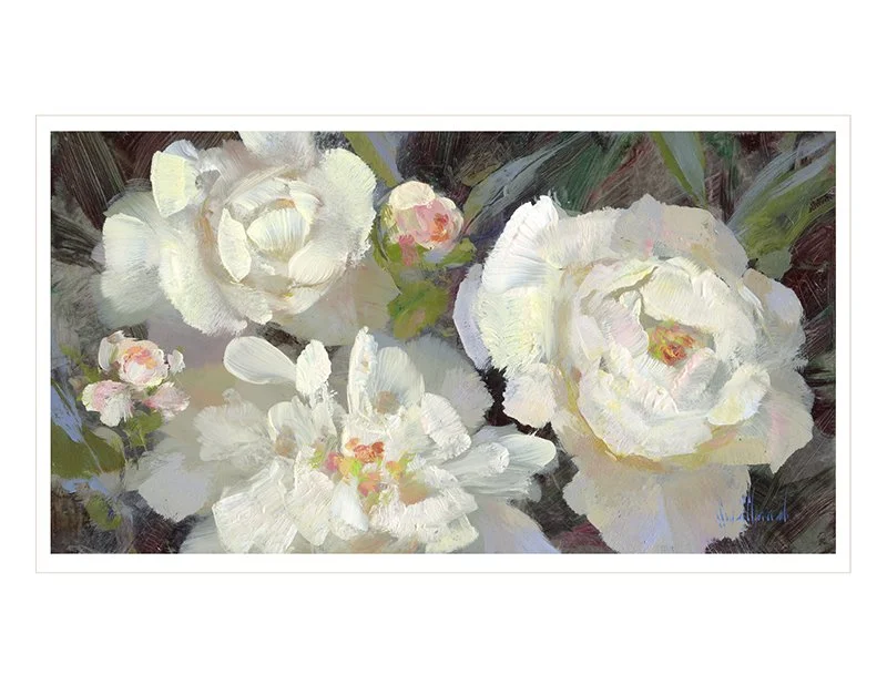 'Garden Peonies II' Card