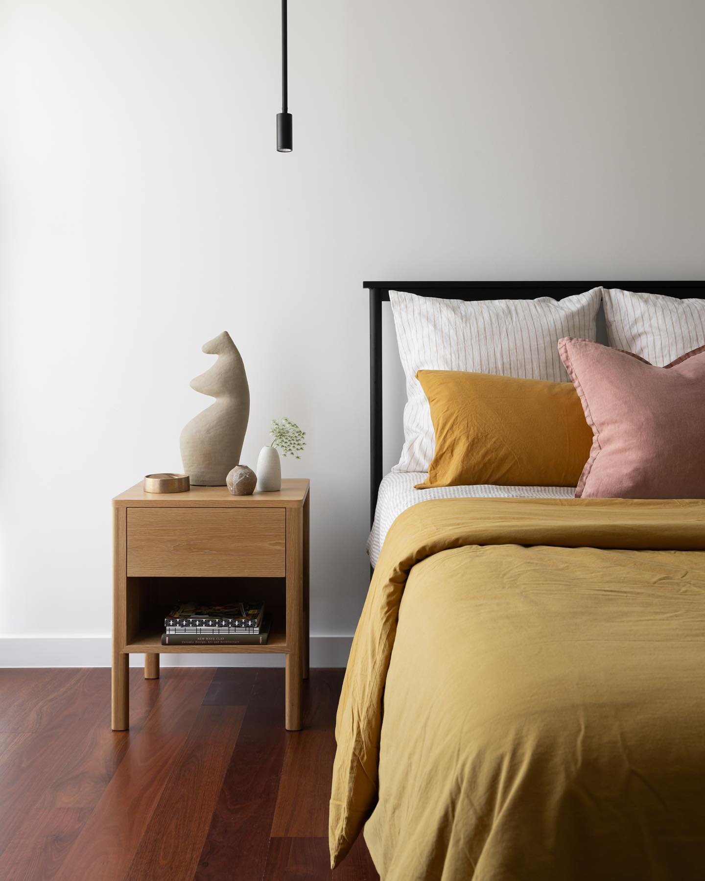 The Devon bedside table pictured on location at The Bromley. 

Design by @dalecki_design 
Shot by @dionrobeson 
Built by @limitless.building 
Styled by @mattbiocich

#perthinteriors #interiordesignperth #handmadefurniture #bespokefurniture