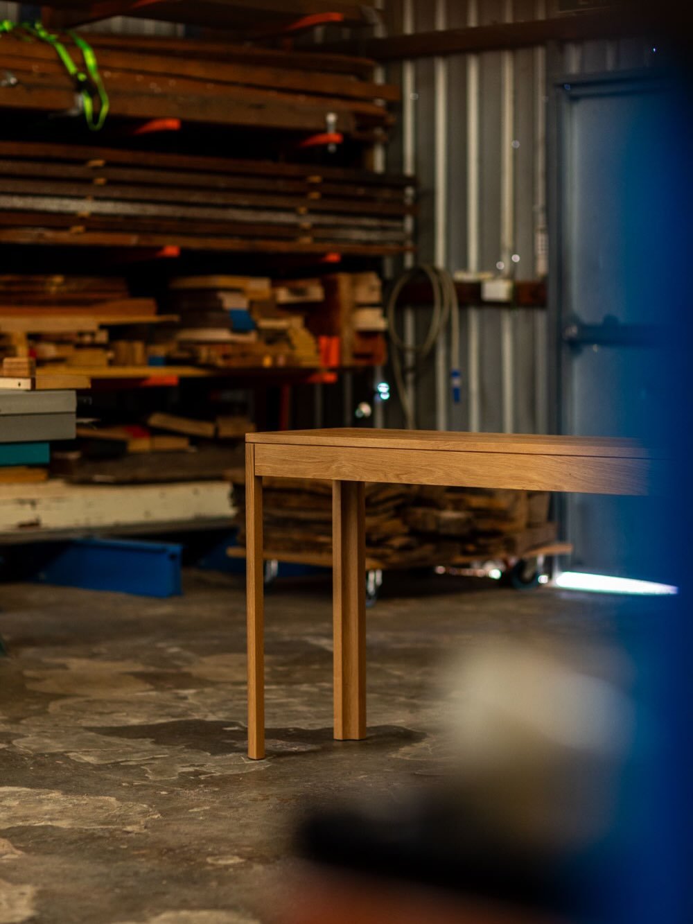 I recently iterated further on the Eton design with this French oak hallway table (feat. slimline drawer). 

Thanks to a very supportive repeat client for ordering this one!

Pics by @brycetwyman