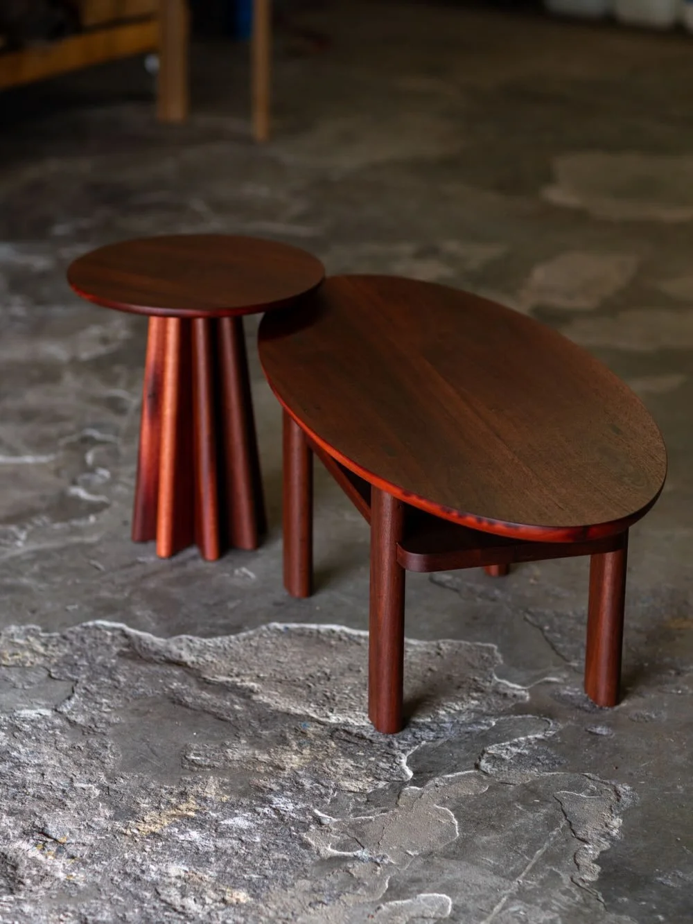 Had the pleasure of knocking together these two reclaimed jarrah pieces last month for a wonderful client. 

There&rsquo;s some absolutely spectacular colour in these and I&rsquo;m once again reminded that sometimes the beautiful end product is worth