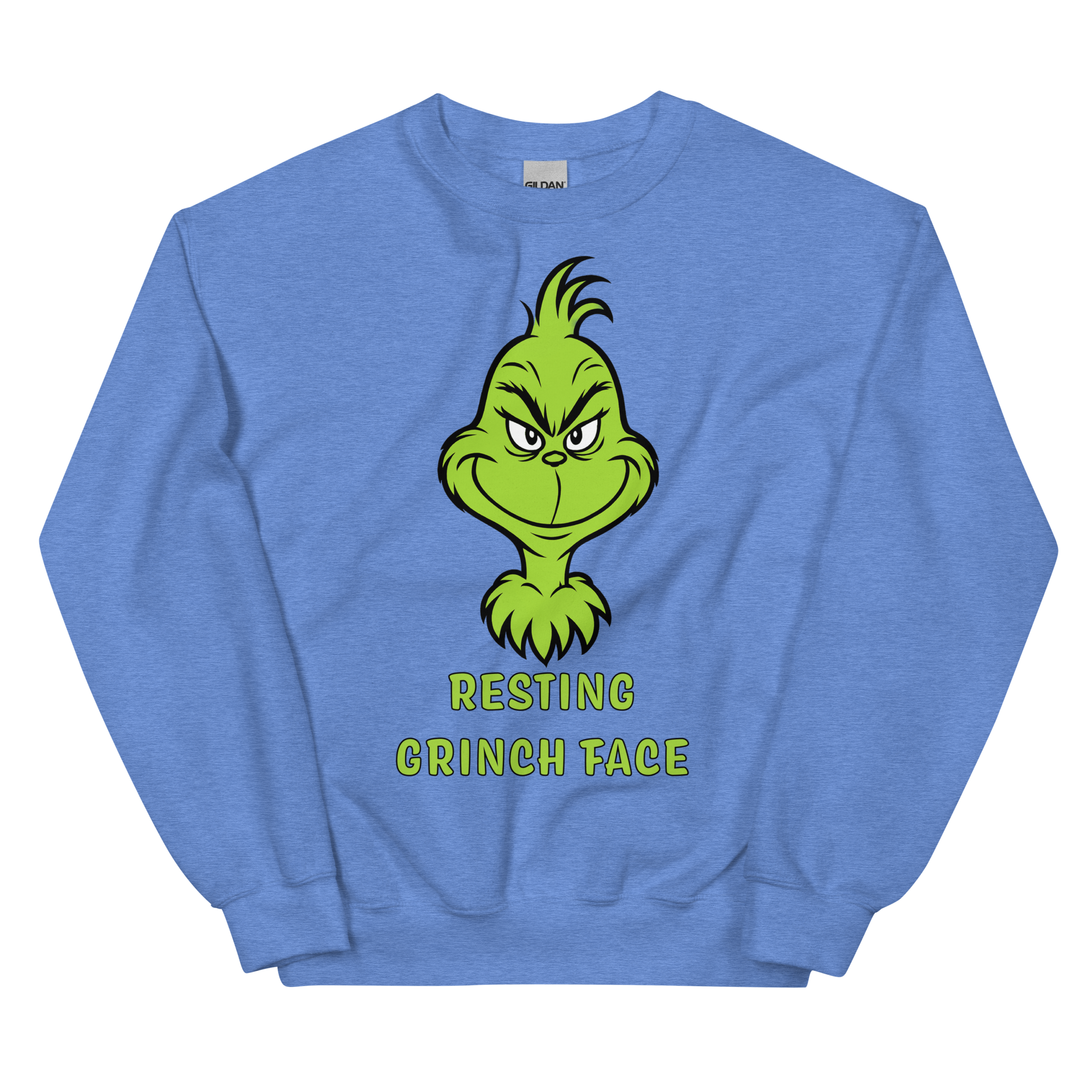 Resting Grinch Face Sweatshirt
