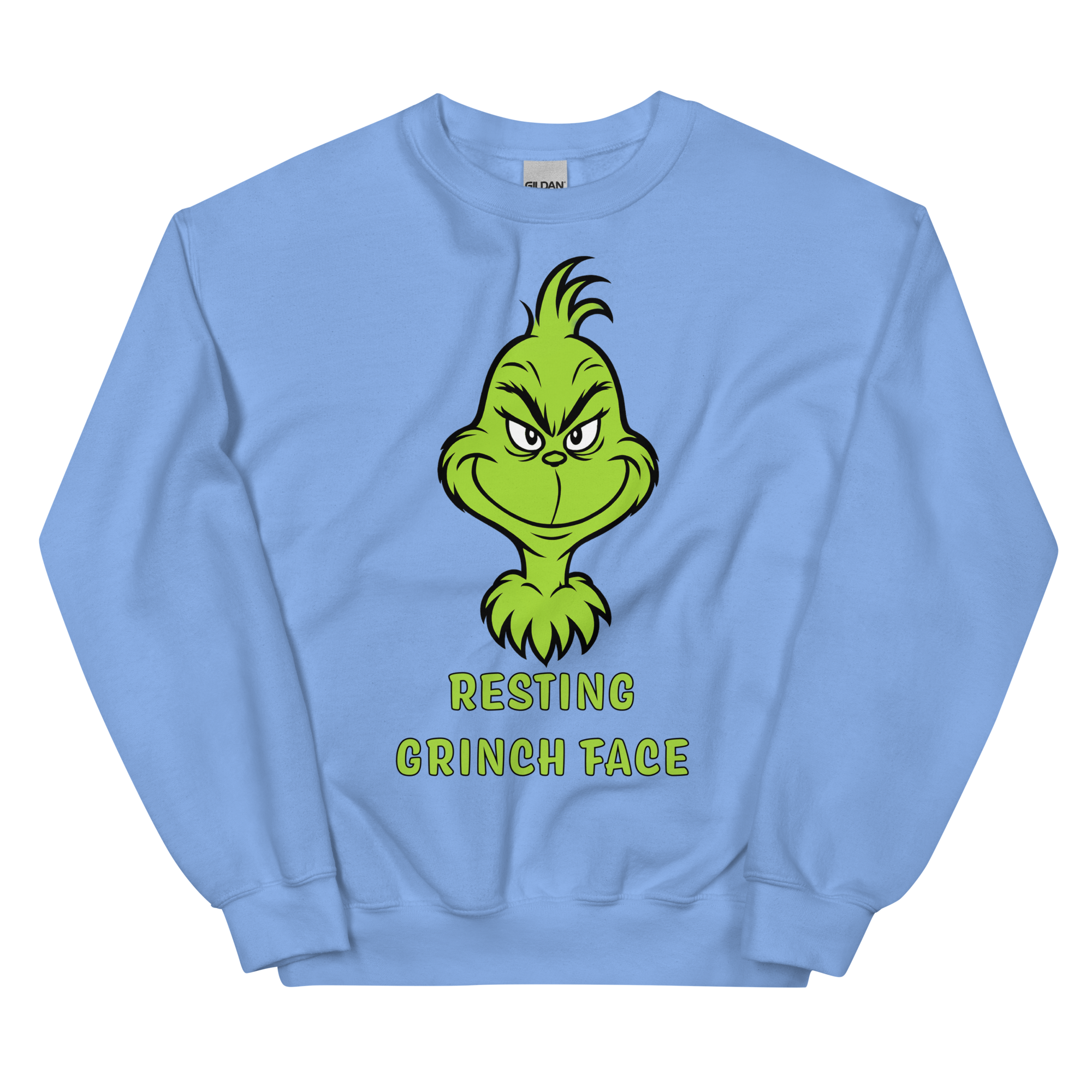 Resting Grinch Face Sweatshirt