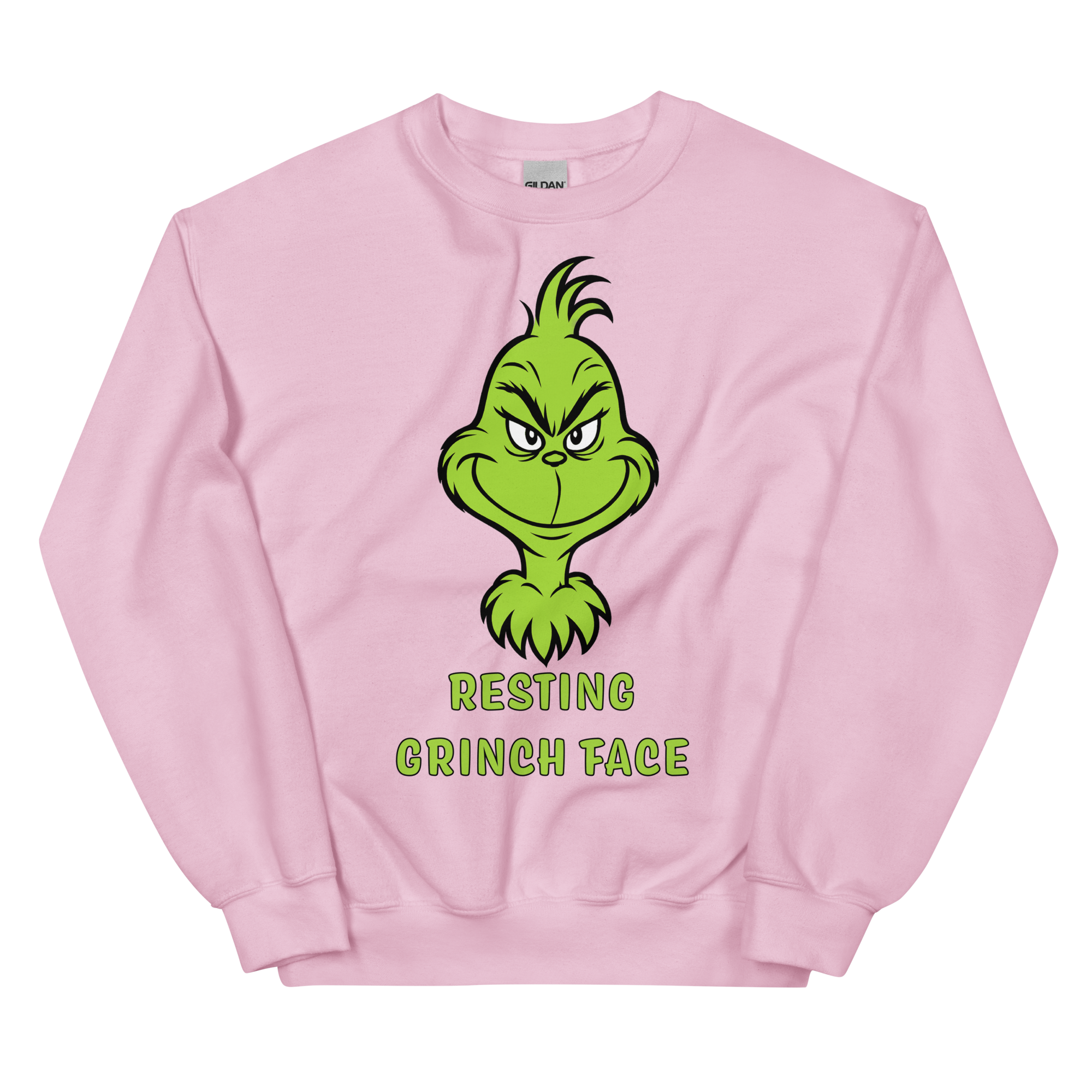 Resting Grinch Face Sweatshirt