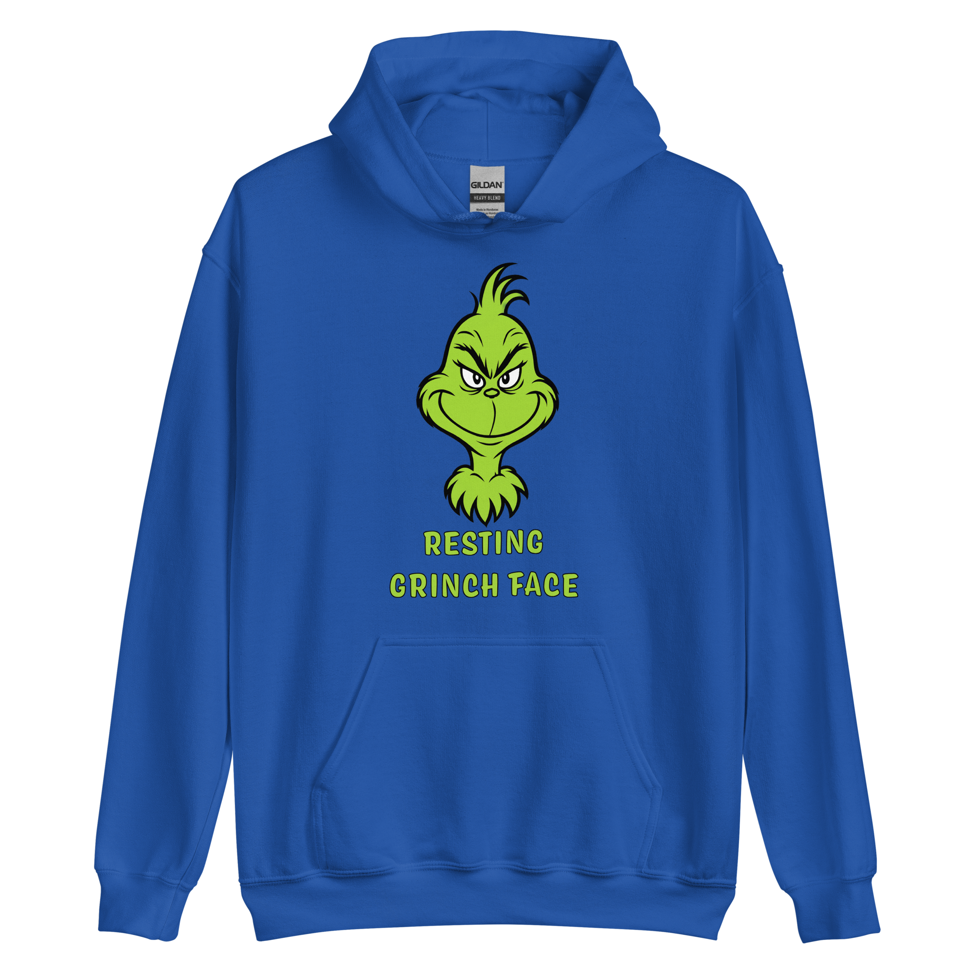 Resting Grinch Face Hoodie