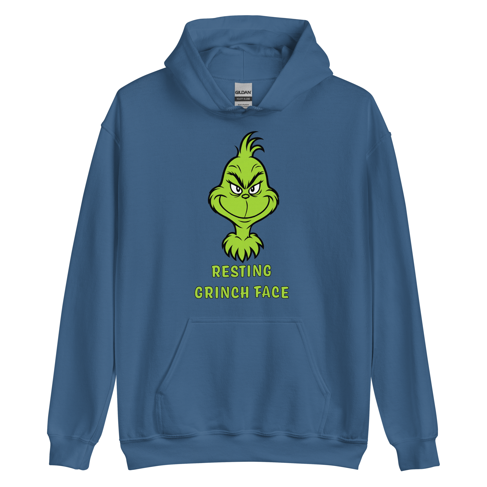 Resting Grinch Face Hoodie