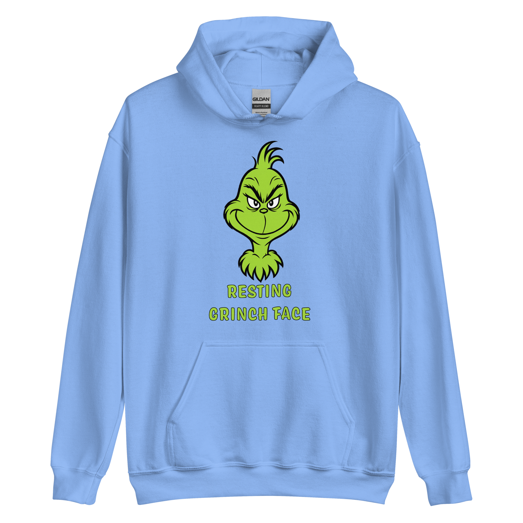 Resting Grinch Face Hoodie