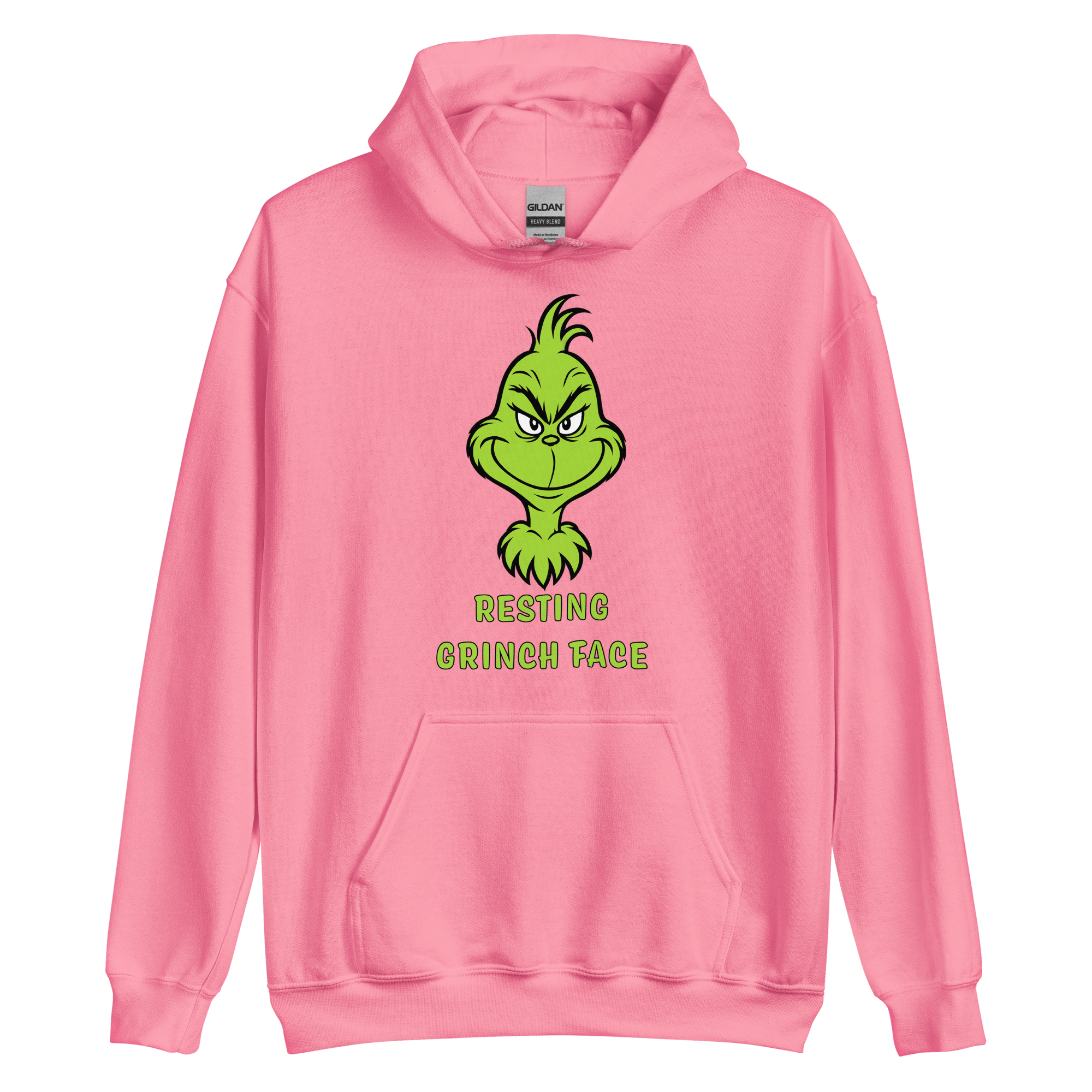 Resting Grinch Face Hoodie