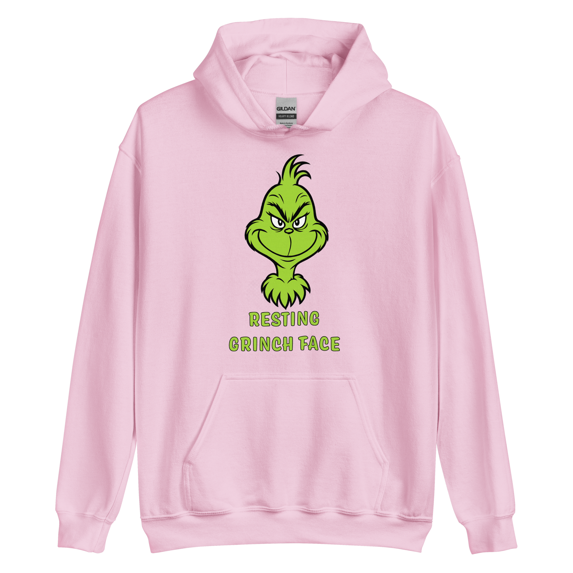 Resting Grinch Face Hoodie