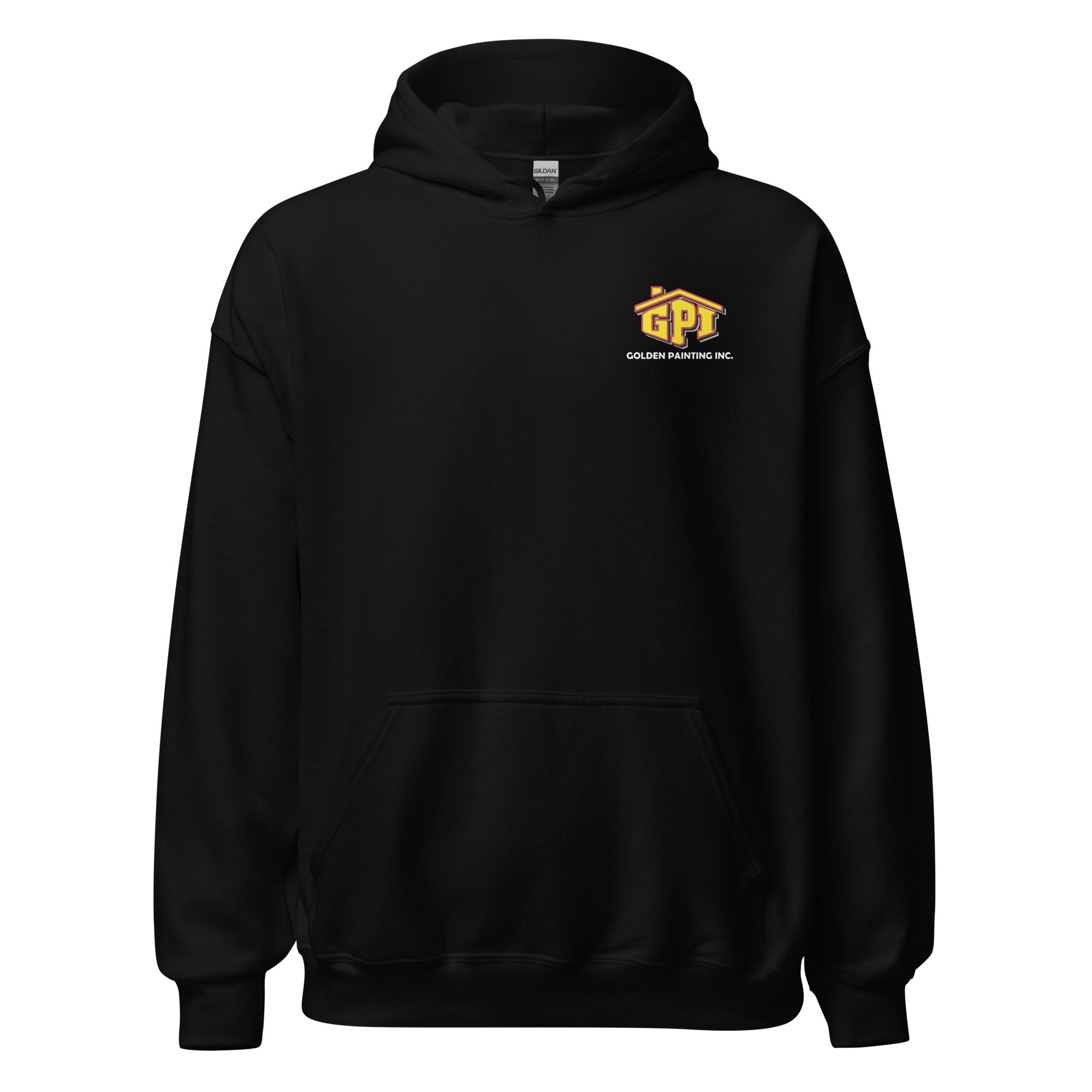 Golden Painting Hoodie - Black