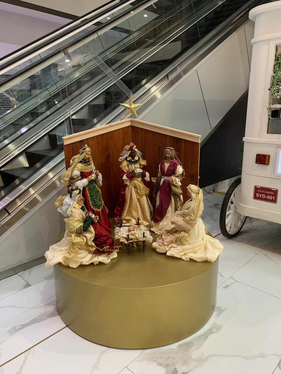 Santa nativity christmas decorationsIMG_1575.jpeg