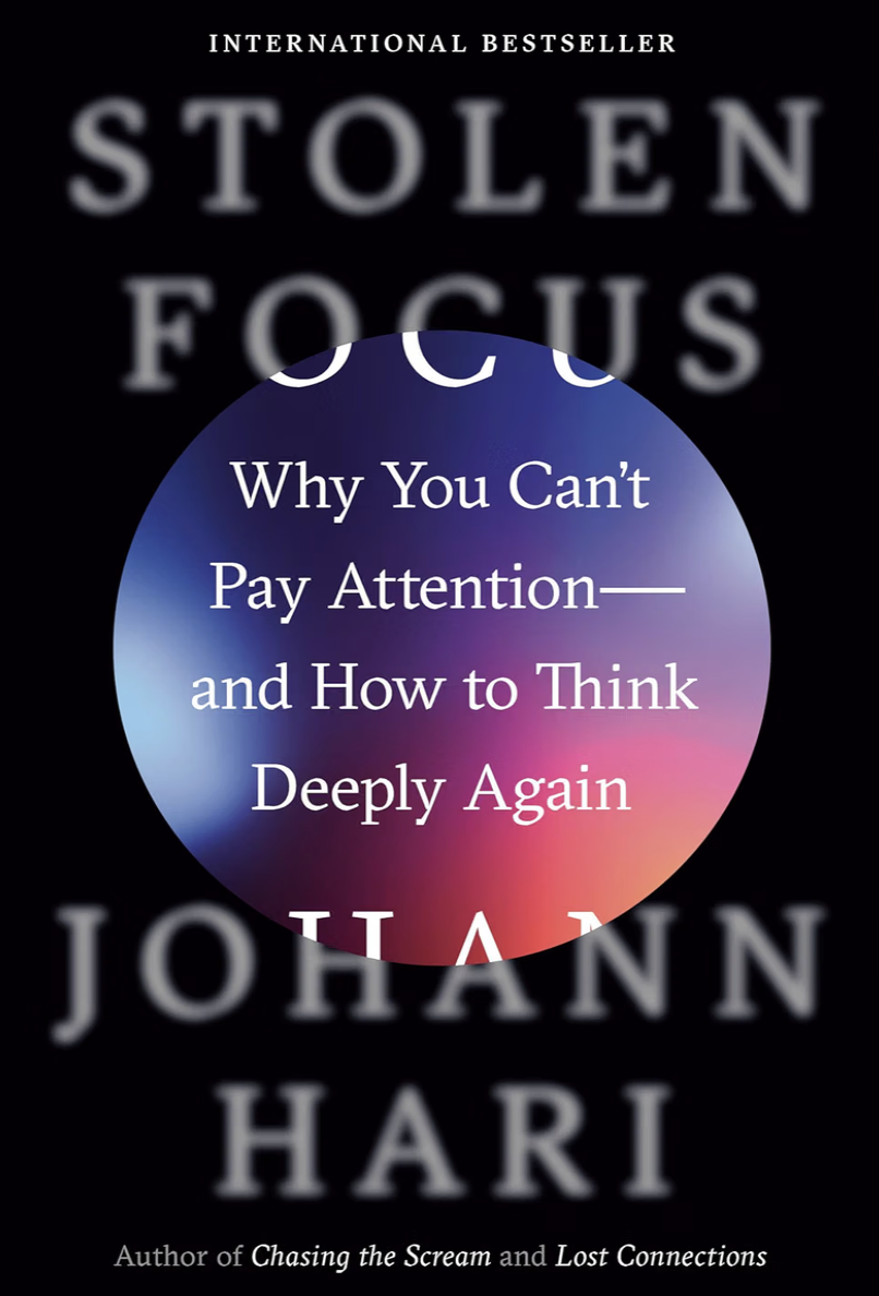 This is a thought-provoking read, exploring how systemic and environmental forces are eroding our ability to sustain attention; from technology designed to fragment focus, to sleep deprivation, nutritional deficiencies, and a pace of modern life that