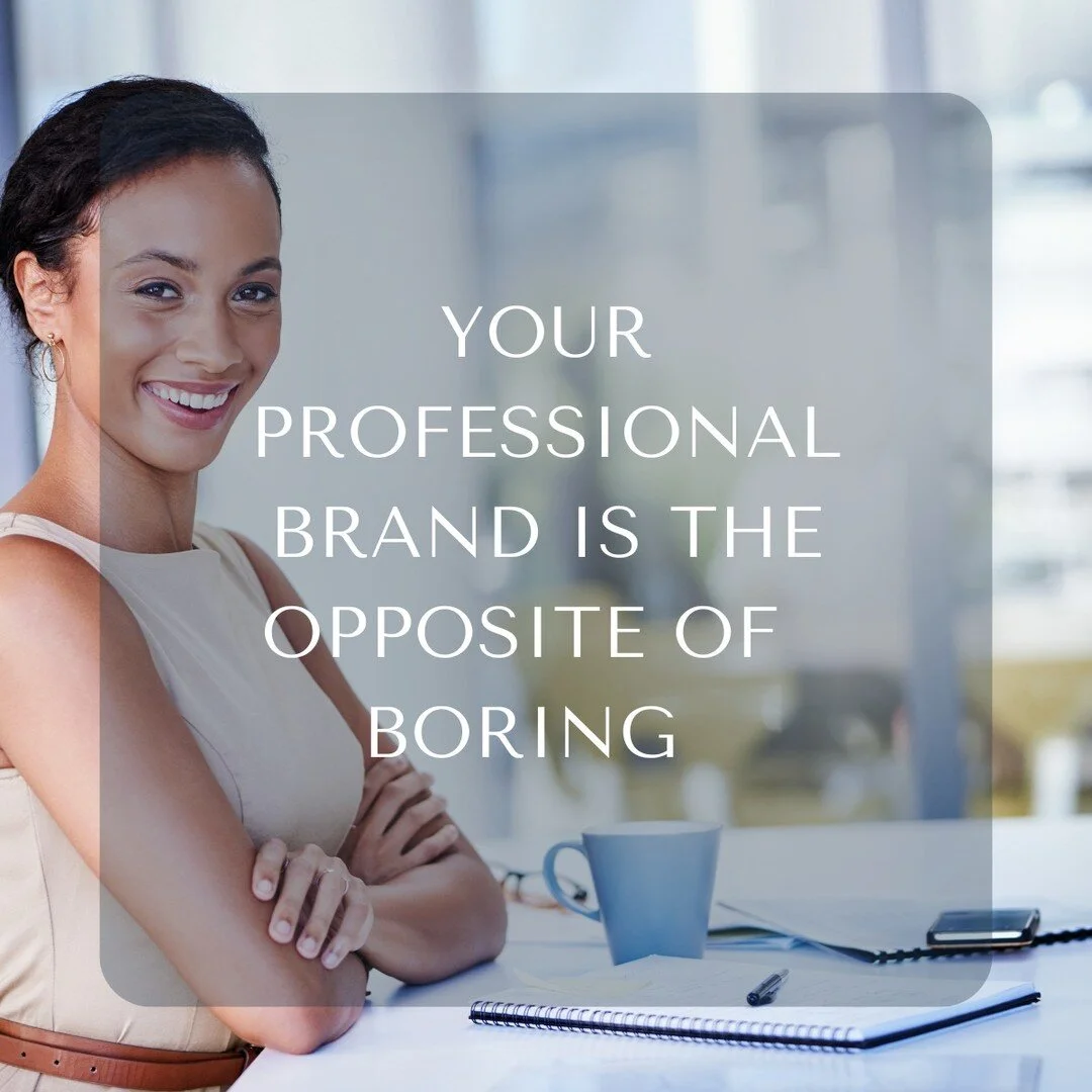 Is your Brand boring or is it Classic? 

Do you worry that you aren't unique enough or too introverted for people to pay attention to you and what you have to say?

You're not alone. Whenever I start a post, I worry, will this resonate or will it jus