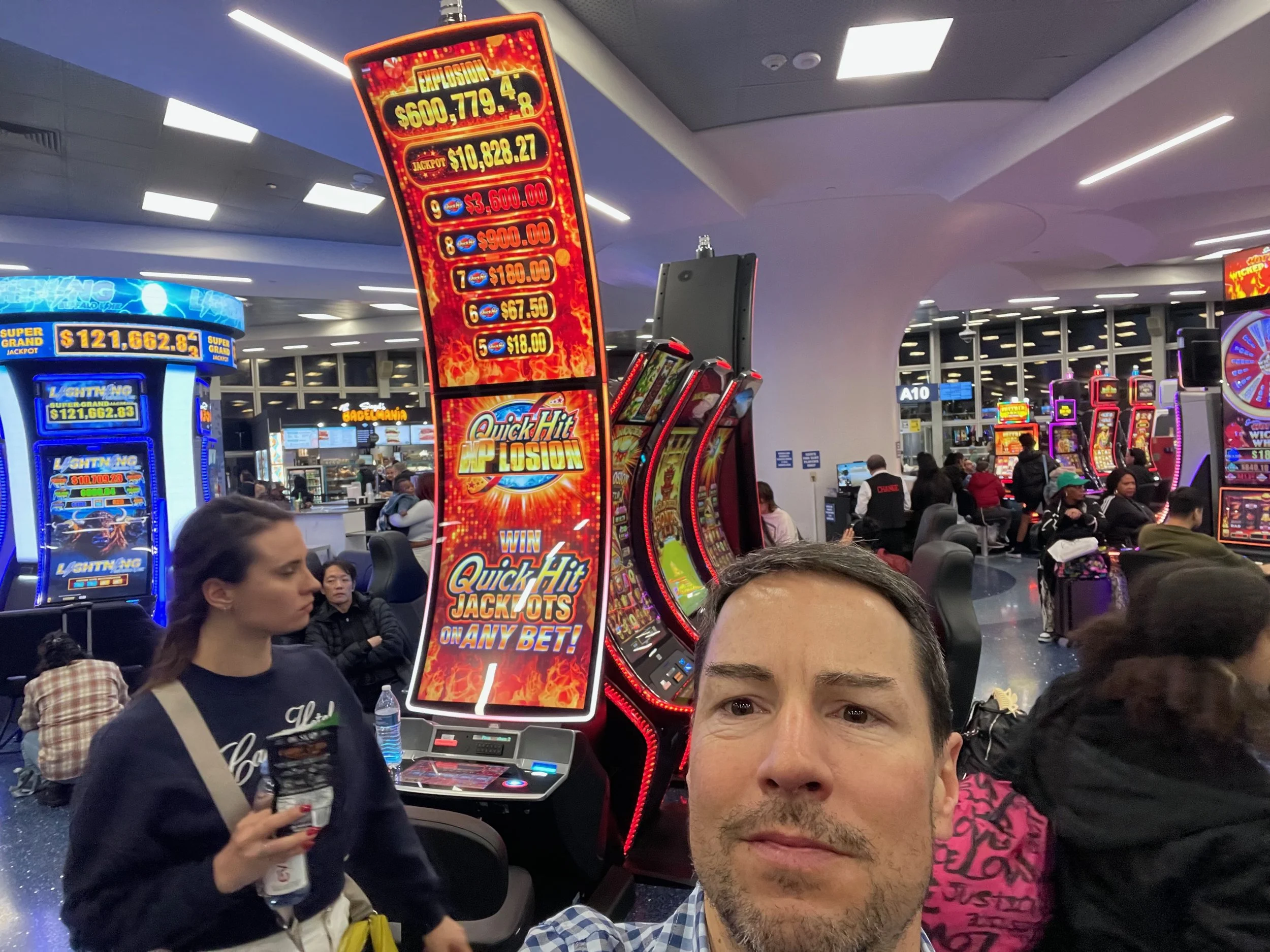 Umsteigen in Las Vegas