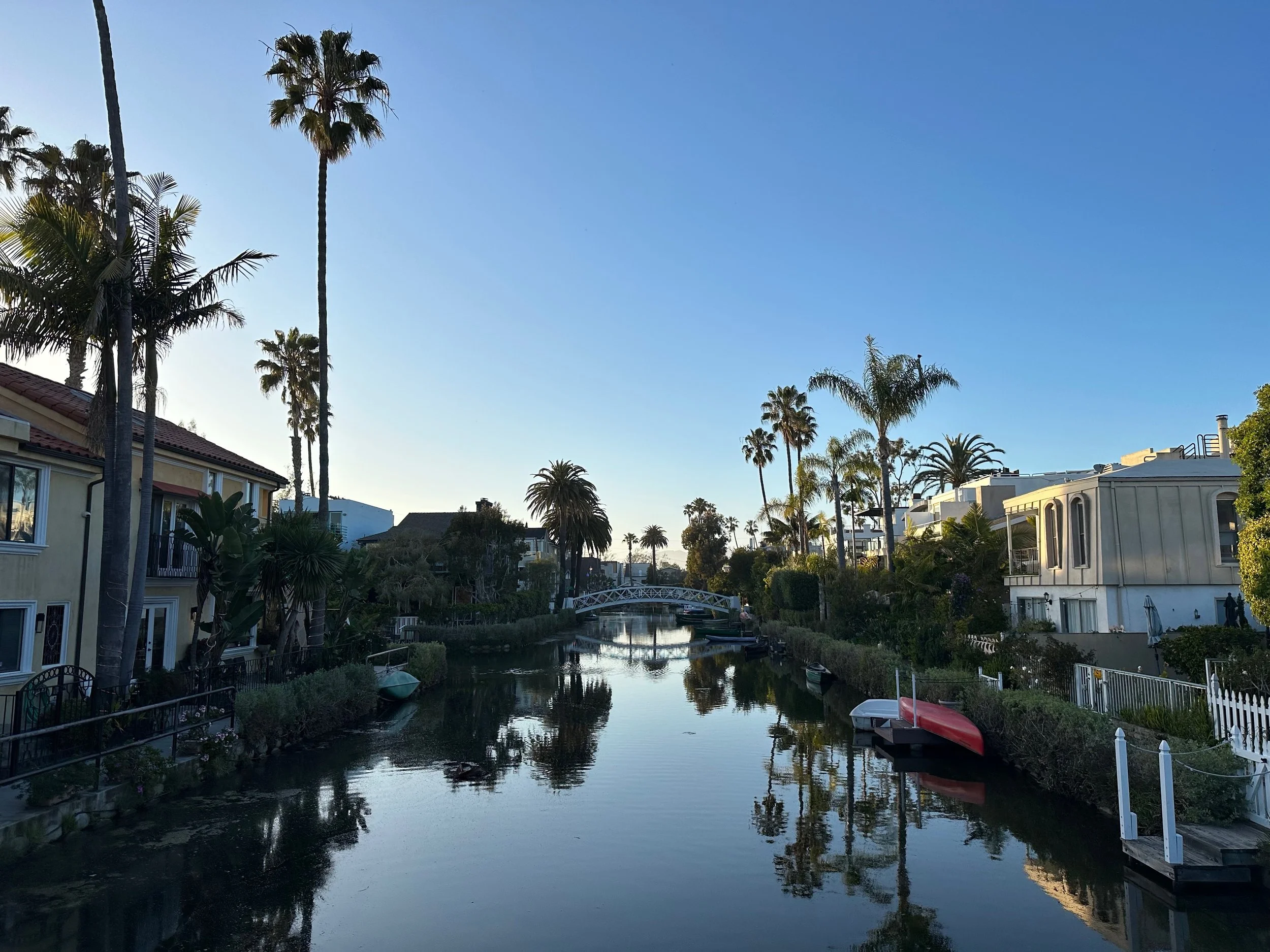 Kanäle in Venice