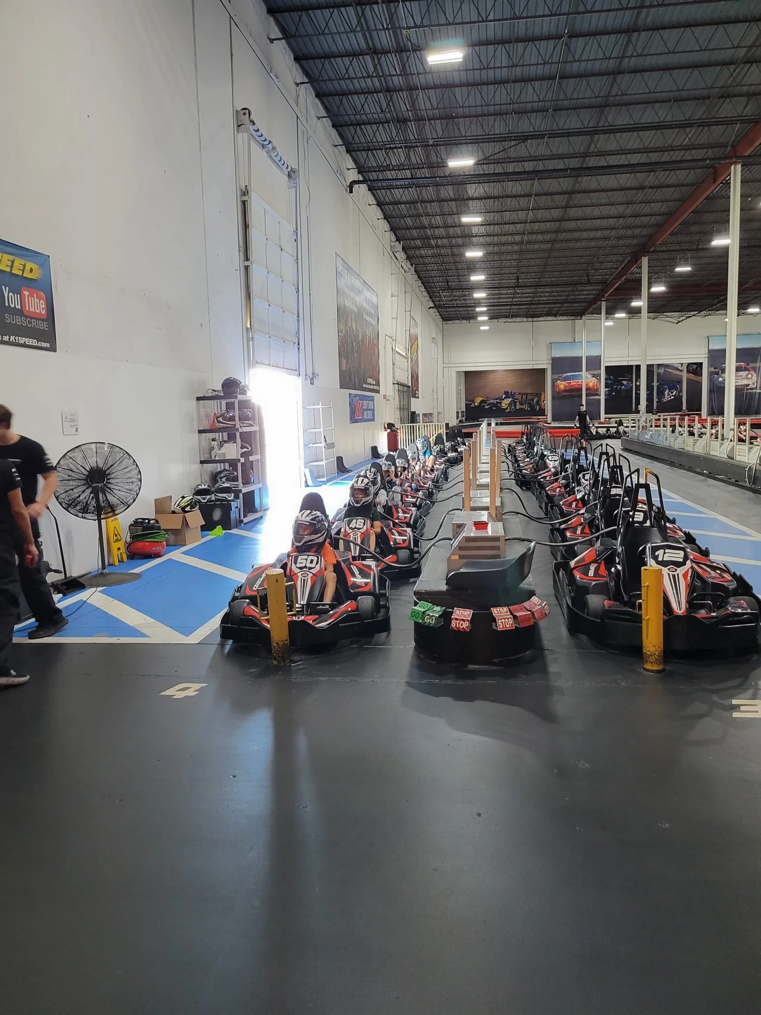 Kindergeburtstag auf der Kartbahn