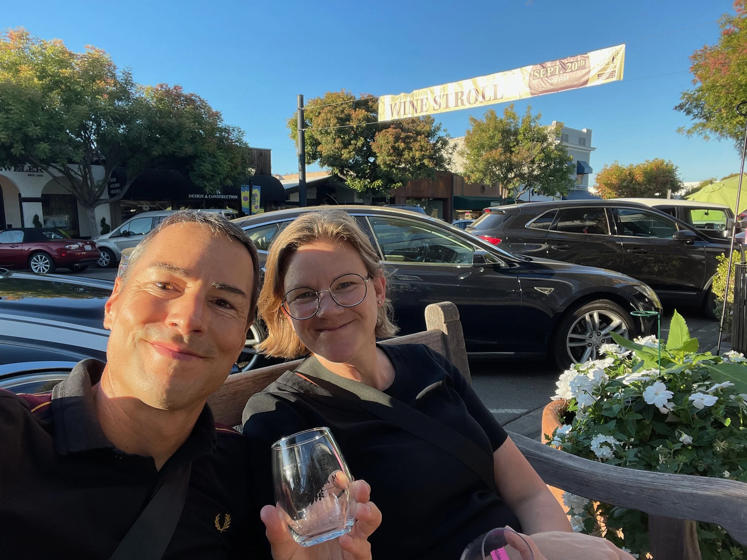 Bereit zum Wine Tasting