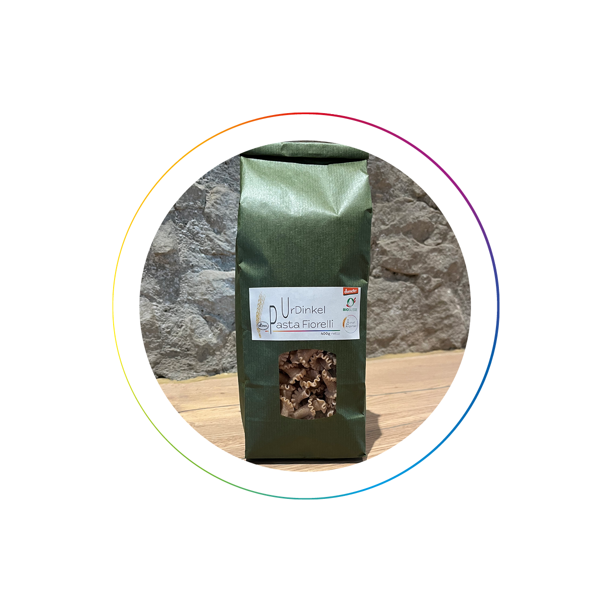 UrDinkel-Pasta Fiorelli Bio-Demeter