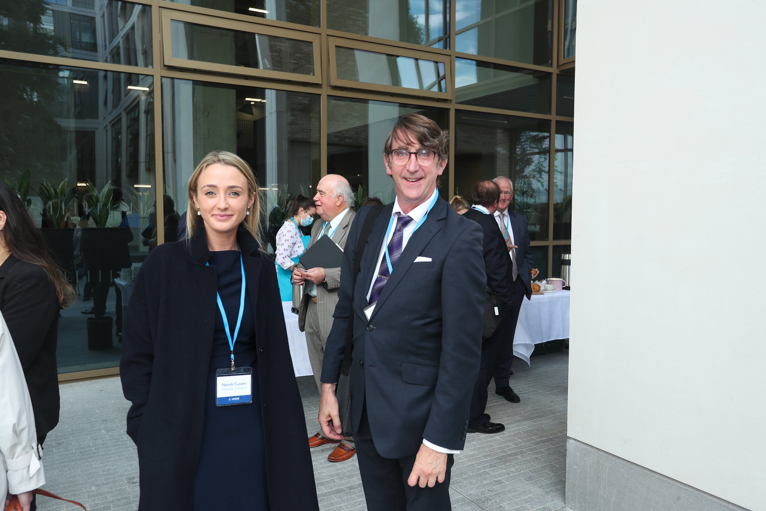  Norah Cussen, Enterprise Partnership Lead, Convene - TU Dublin and Maurice Knightly, Entrepreneurial Specialist, UCD Innovation Academy. 