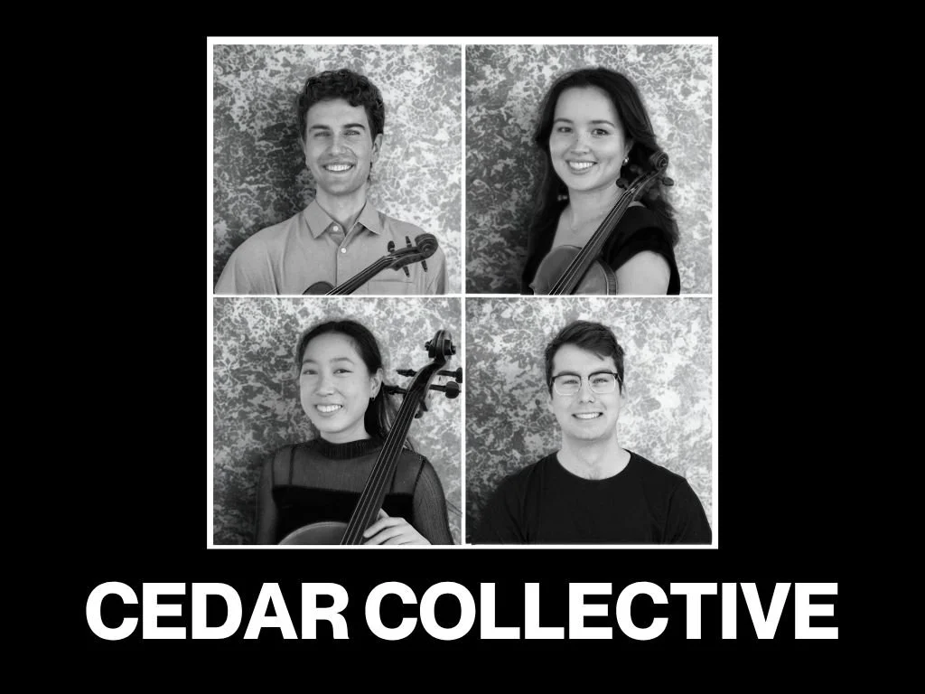 Sunday 11 Jan 2pm - Cedar Collective: String Quartets | St John's