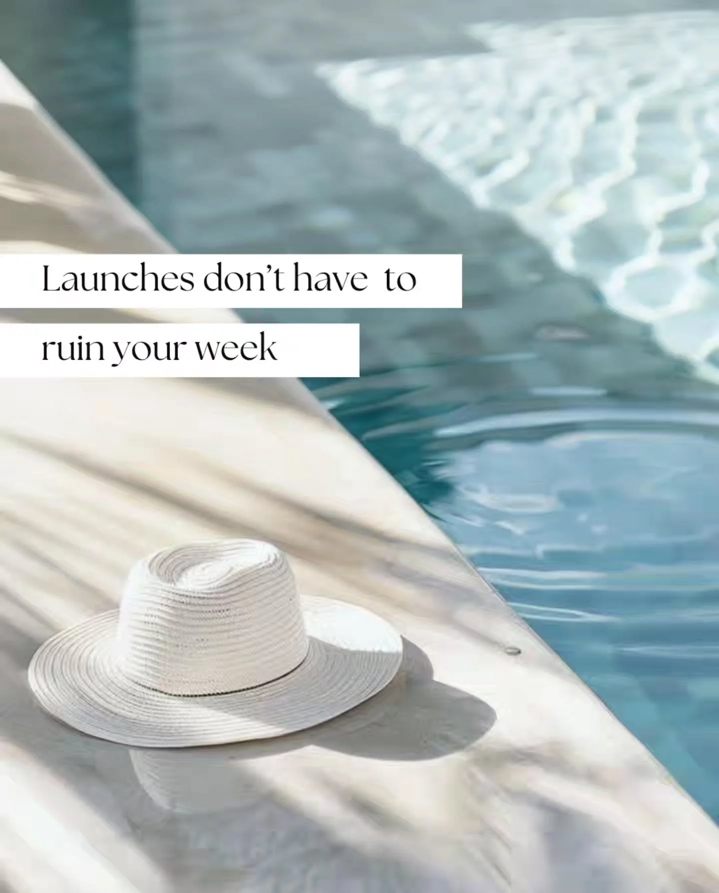 You&rsquo;re staying up until 1am rechecking emails and links.

Double-checking countdown timers.

Trying to test your checkouts to make sure your automations are firing.

Girl. No.

Launches do NOT need to ruin your week 

Or make you feel stressed 