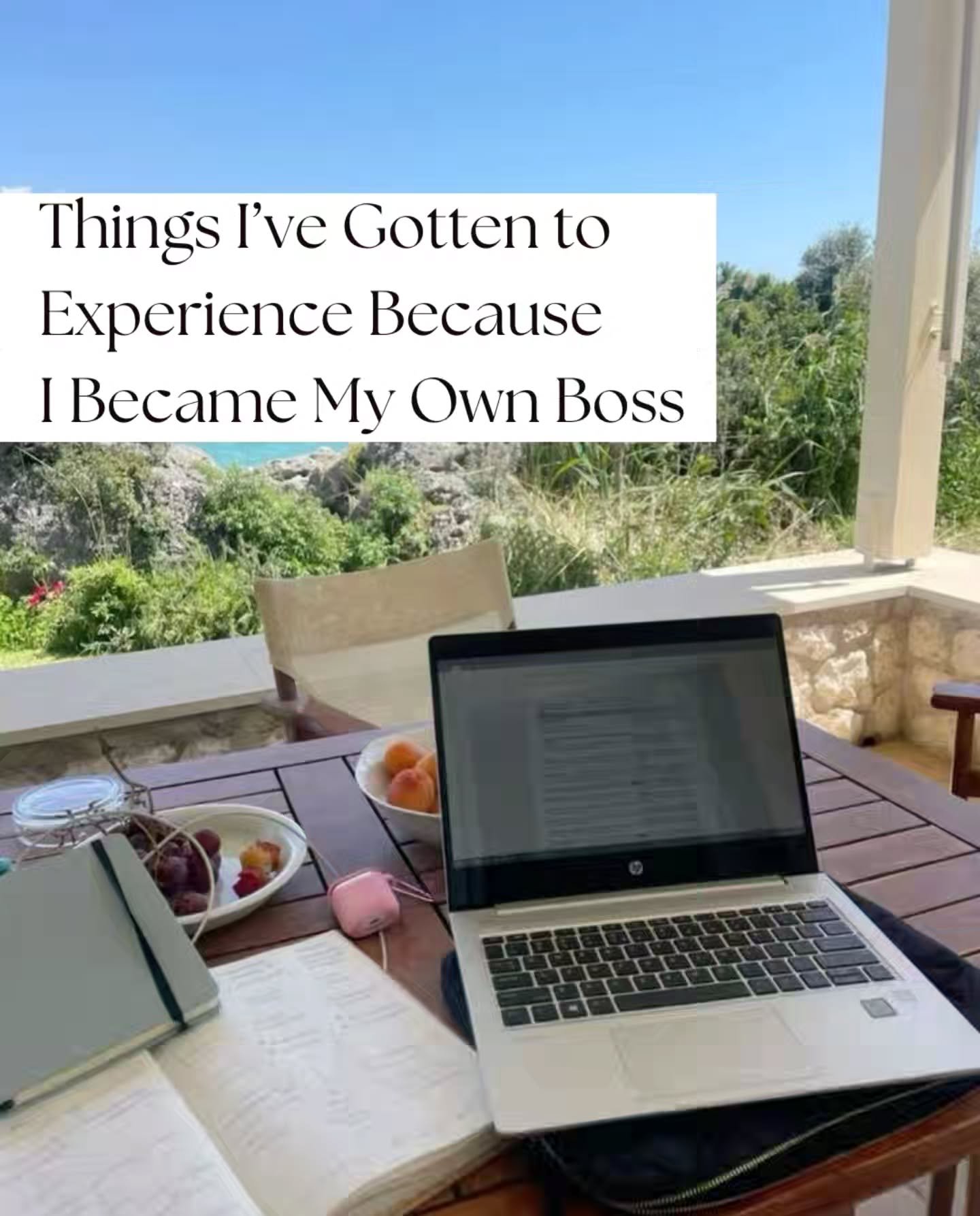 ✨ Things I&rsquo;ve gotten to experience since becoming my own boss (aka the best decision of my life):

It's crazy what can happen when you stop asking for permission and start building the life you actually want.

In 2020, I was working a dead-end 
