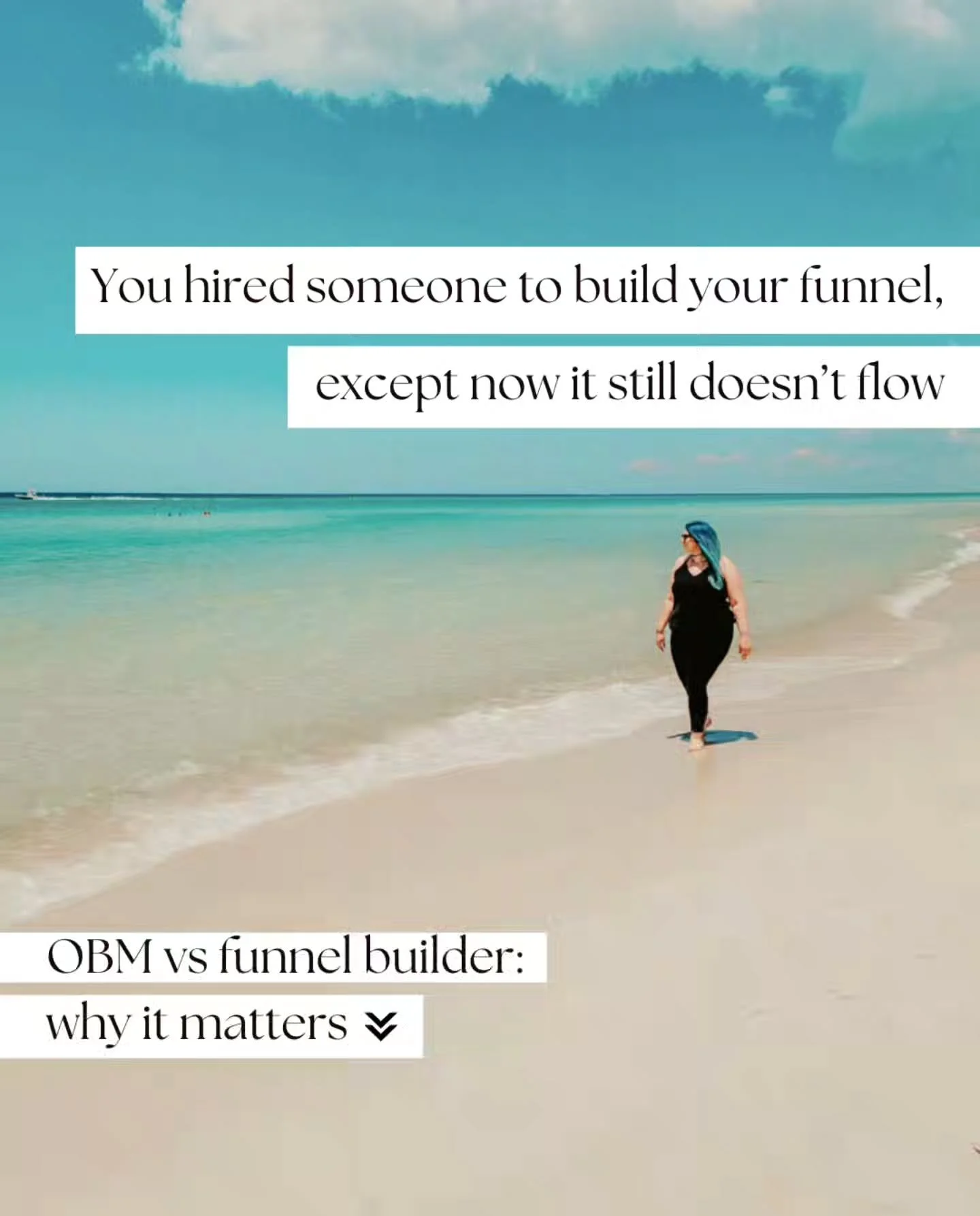 You hired someone to build your funnel.

Cool. Except now&hellip;

You're redoing your welcome email, rewriting your sales page to sound more like you, and wondering why the whole thing still feels... off.

FUN! (Not.)

Funnels aren&rsquo;t just work