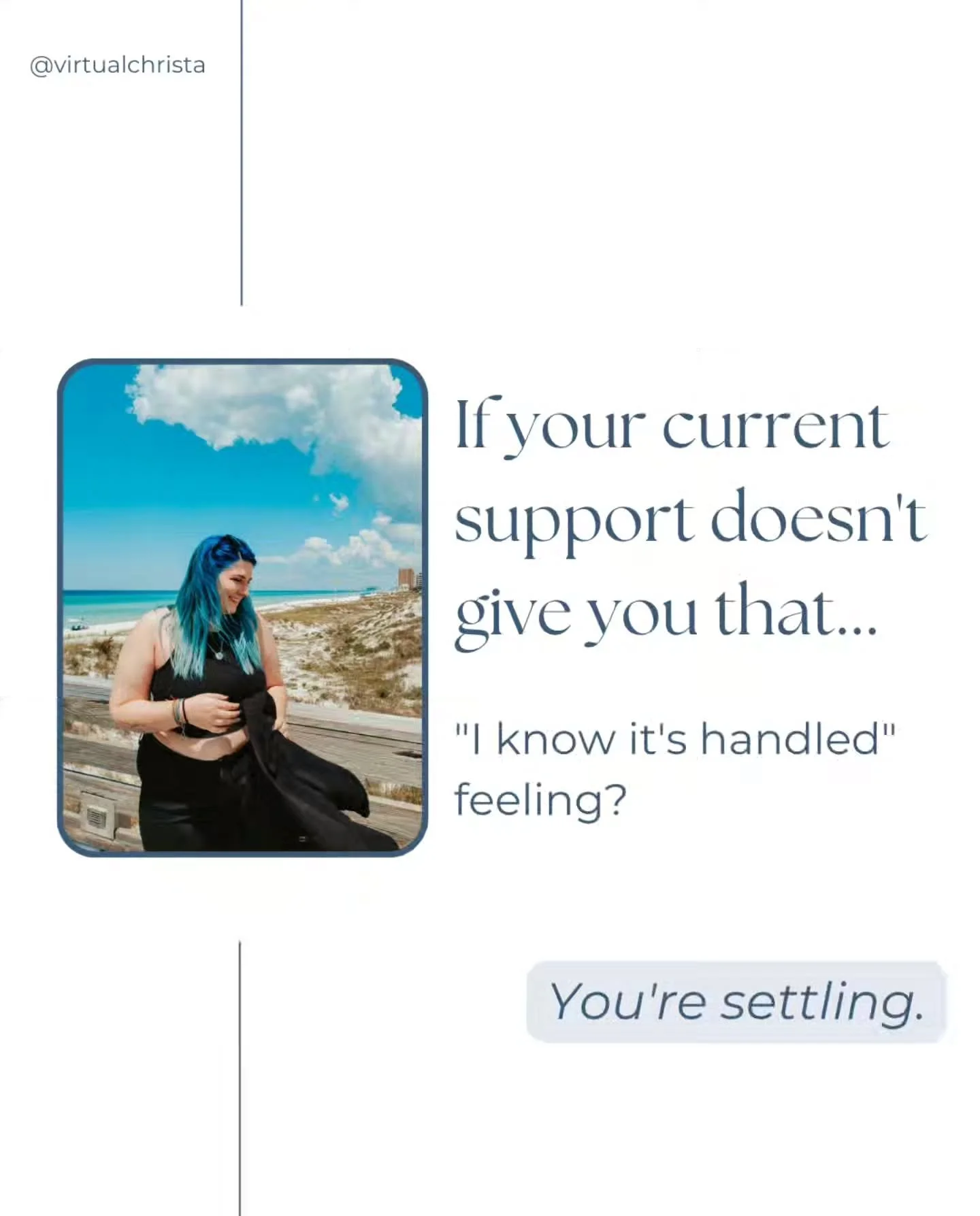 A client told me something I'll never forget.

We were three months into working together, and she said: 

"You know what's wild? I sleep better now. I don't wake up at 3am wondering if I forgot to send something."

And that's the thing nob