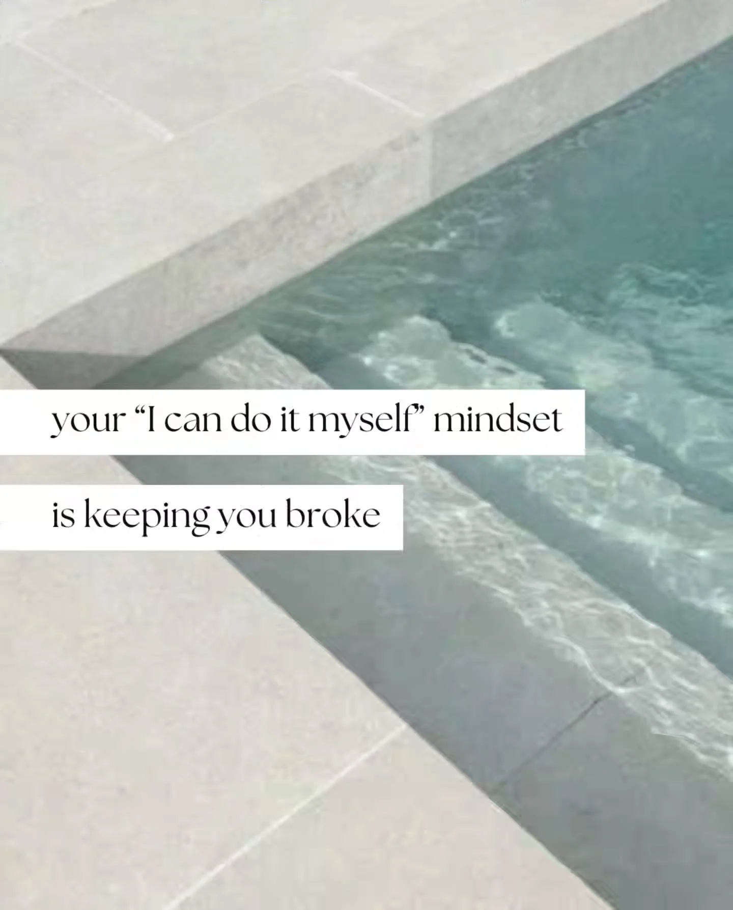 Hiring help doesn't mean you're lazy.

I had a client who wore "I do everything myself" like a badge of honor.

Every time I'd suggest delegating something, she'd say: "But nobody will do it as well as I do." or "It's just fa