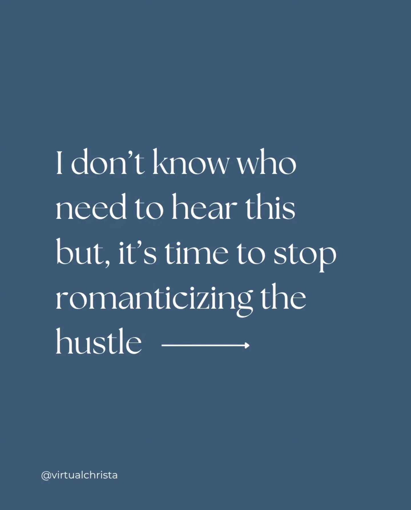 A client told me she hadn't taken a full day off in 6 months.

She was proud of it. Like it was proof of her commitment.

I asked her: "How's that working for you?"
Her answer: "Honestly? I'm exhausted. And I kind of hate my business r