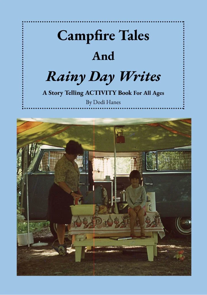 As the first collection of many favorite Once Upon a Line
anecdotes, Campfire Tales and Rainy Day Writes is a
compilation of beginning story lines designed to be used
around the campfire or during a rainy afternoon at camp,
inside the tent or trailer