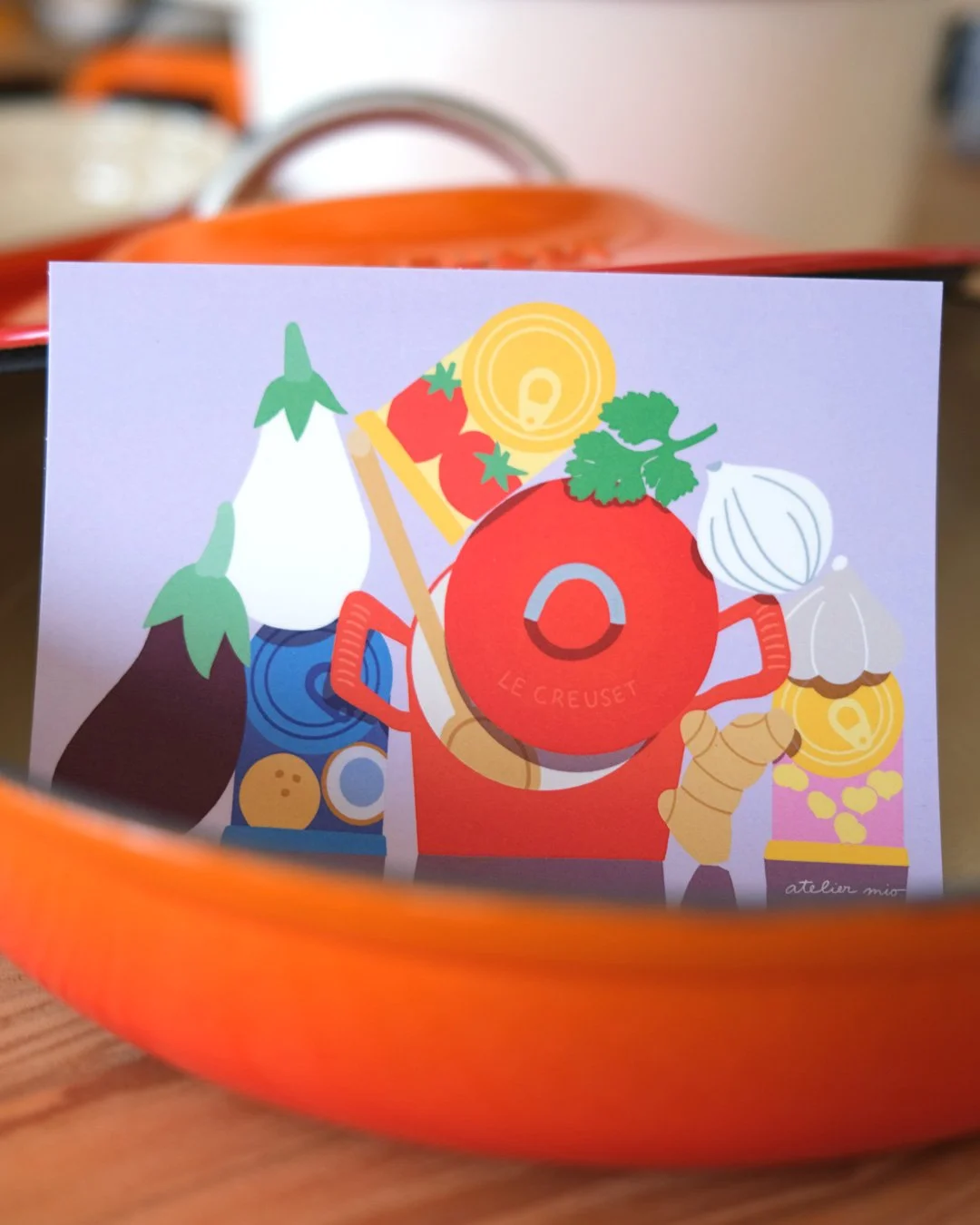 Le Creuset x atelier mio
