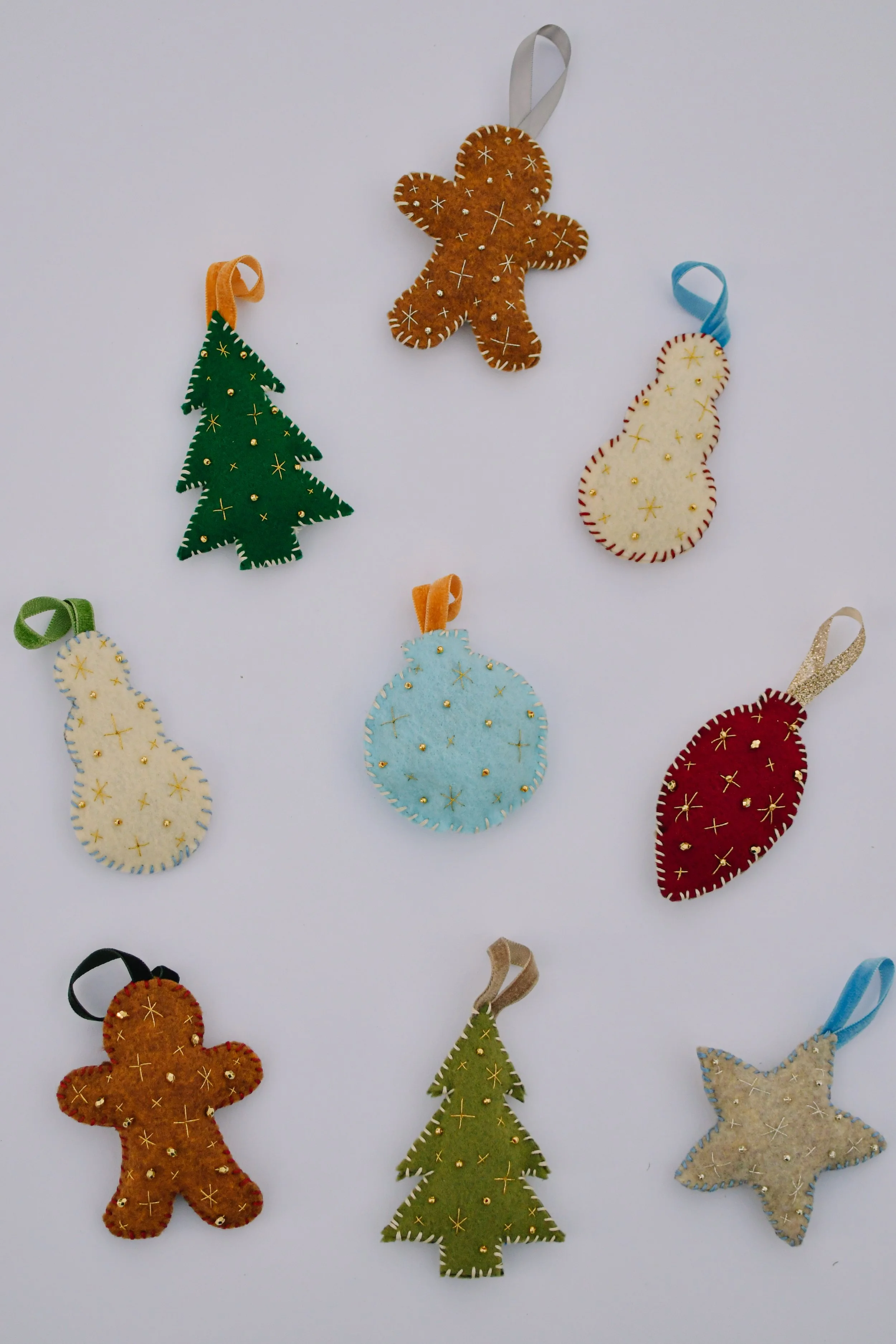 Embroidered Ornament Mystery Bundle