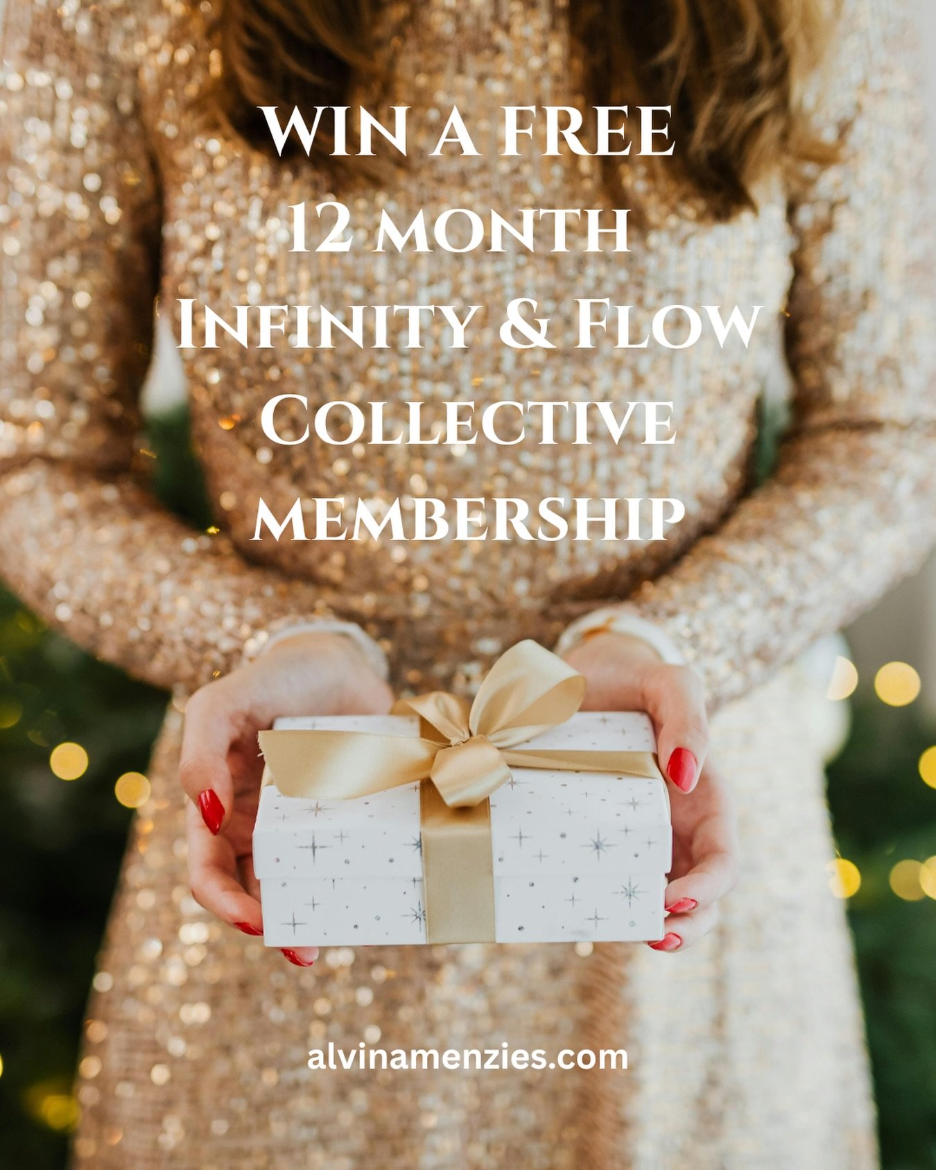 ✨Last chance to win a free 12 month membership

✨Our bonus session starts on Sunday 28th Dec 4-6pm (will be recorded 😊) 

I&rsquo;m celebrating the end of this year with something deeply special&hellip;

🎁 I&rsquo;m giving away 3 FREE 12-month memb
