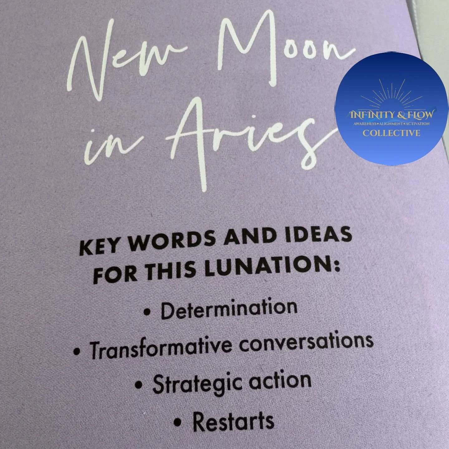 Every month the beautiful women in my Infinity &amp; Flow Collective gather online with me for 2 hours, to connect, to learn and to experience energetic activations through sound healing ✨

⏰Sunday 19th April 4 - 6pm 
Online via zoom 

All sessions a