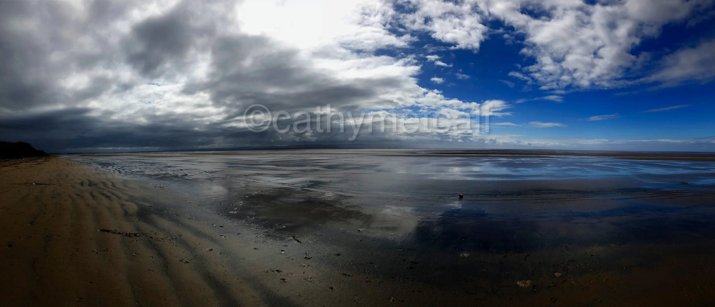 Bright, Dark and Reflections Burnham-on-Sea - Photography 420x297mm