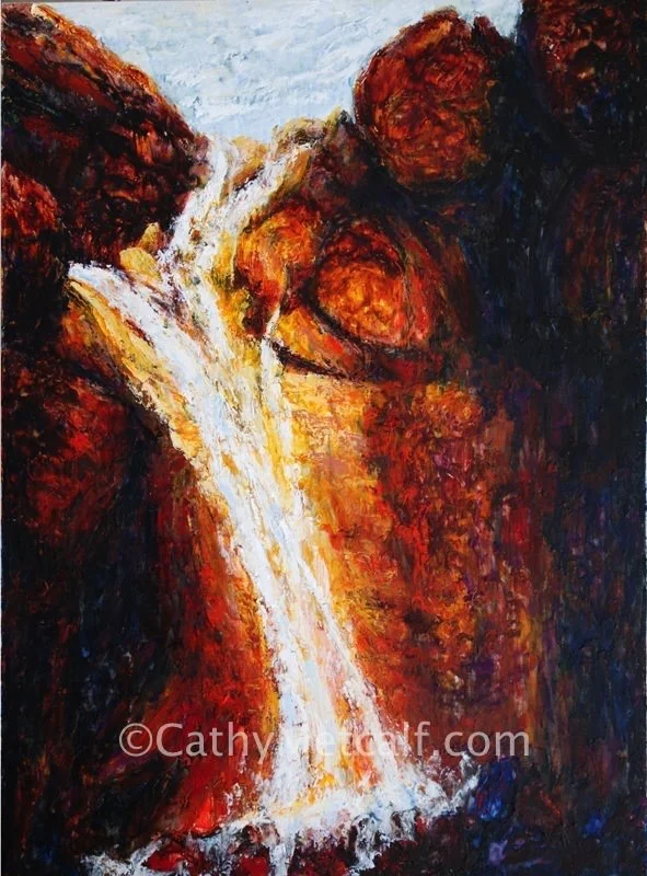 Encaustic on Canvas 5x4ft