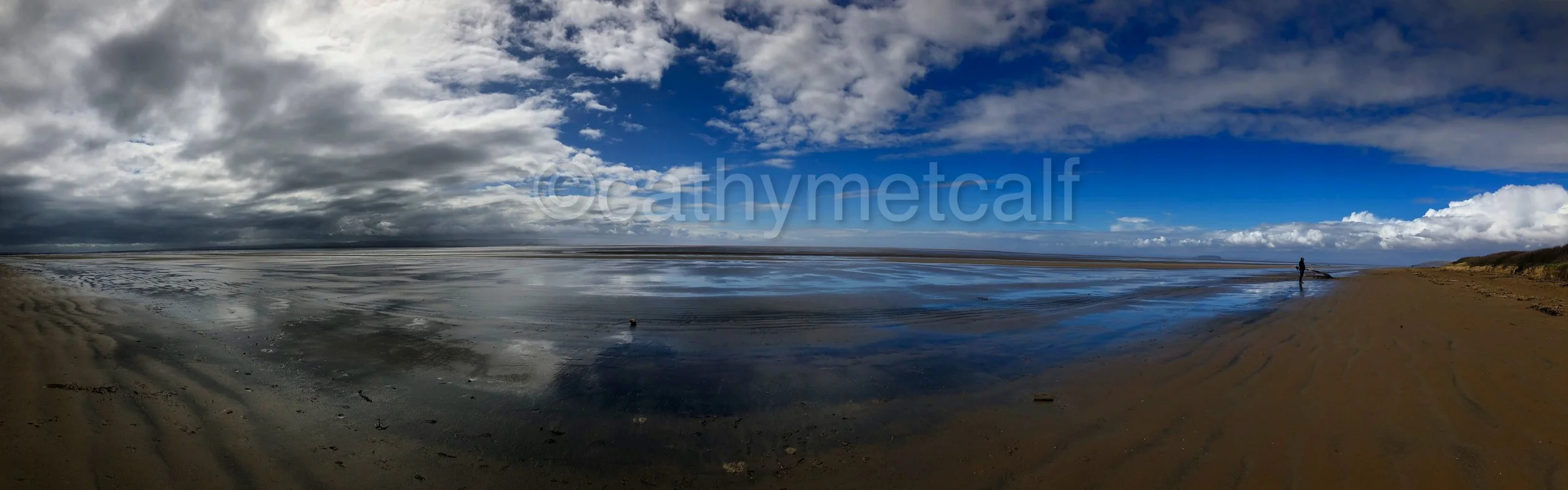 Weather Front Approaching Burnham-on-Sea - Photography 520x297mm