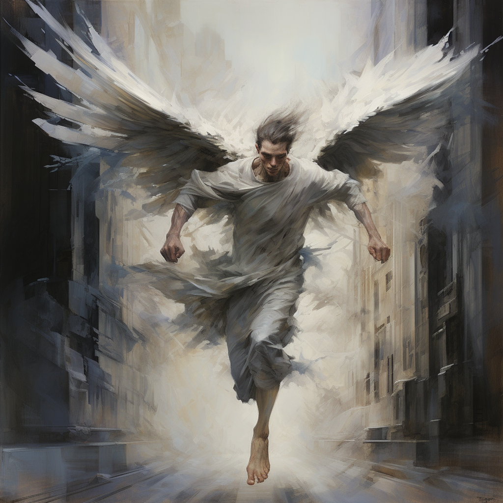 fishbaby_a_fallen_angel_with_gray_wings_jogging_along_a_sidewa_c43acc71-f499-4085-9a0b-c3072fa1921a.png